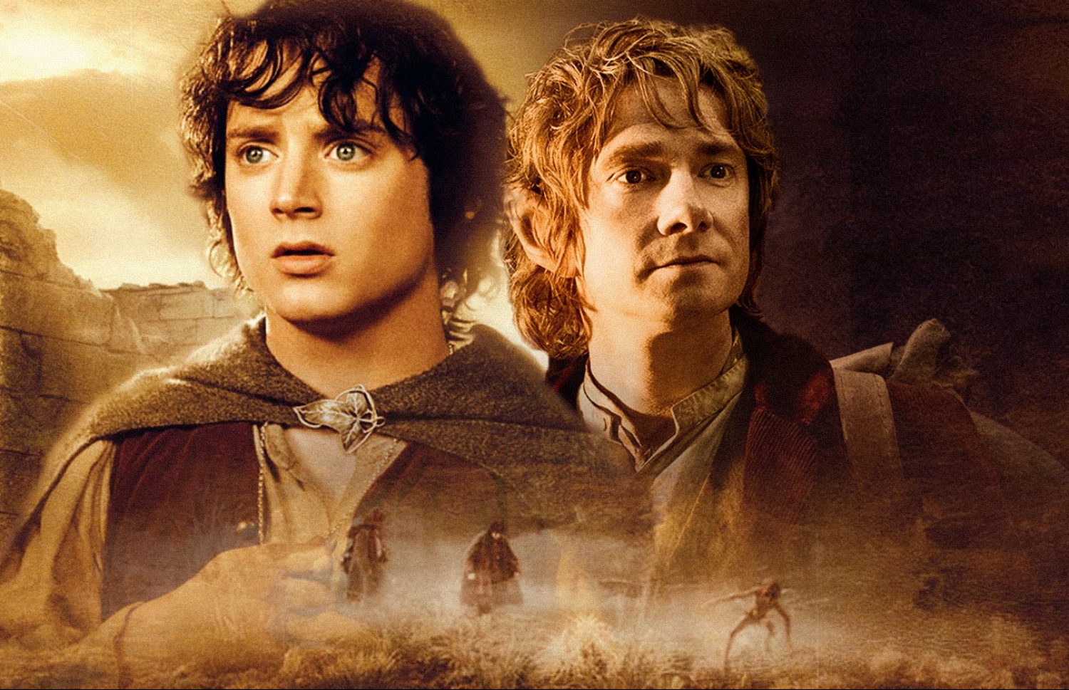 "ލޯޑް އޮފް ދަ ރިންގްސް" ފްރަންޗައިޒްގައި މައިގަނޑުގޮތެއްގައި ފެންނަ ދެ ކެރެކްޓަރުން