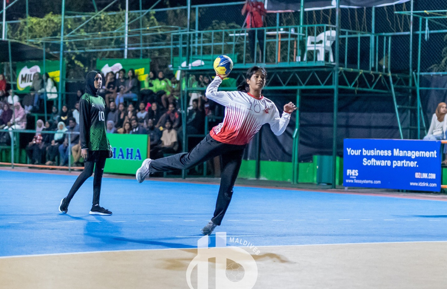 ލީމް މި އަހަރުގެ އިންޓަ ސްކޫލް ހޭންޑްބޯޅަ މުބާރާތުގައި އިސްކަންދަރު ސްކޫލުގެ 17 އަހަރުން ދަށުގެ ޓީމަށް ކުޅެނީ.-- ފޮޓޯ: ހޭންޑްބޯލް މޯލްޑިވްސް