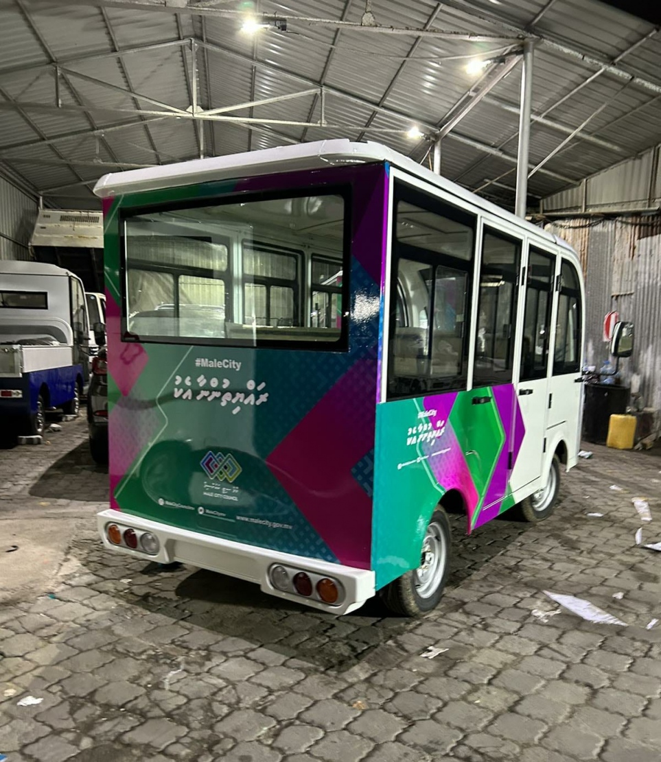 މާލޭ ސިޓީ ކައުންސިލުން ވިލިމާލޭގައި ދުއްވަން ގެނައި ބަގީތައް.-- ފޮޓޯ: މާލޭ ސިޓީ ކައުންސިލް