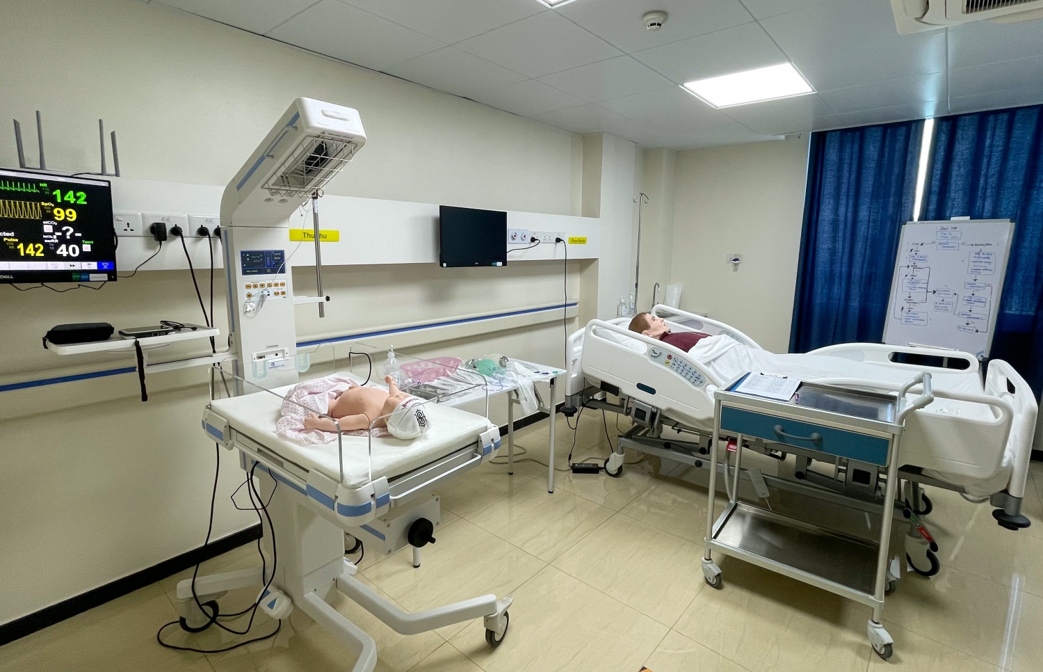 ޝާފިޔާ އިންސްޓިޓިއުޓުގައި ދަރިވަރުން ތަމްރީނު ކުރާ ތަނެއް. -- ފޮޓޯ: ނިޝާން އަލީ | މިހާރު