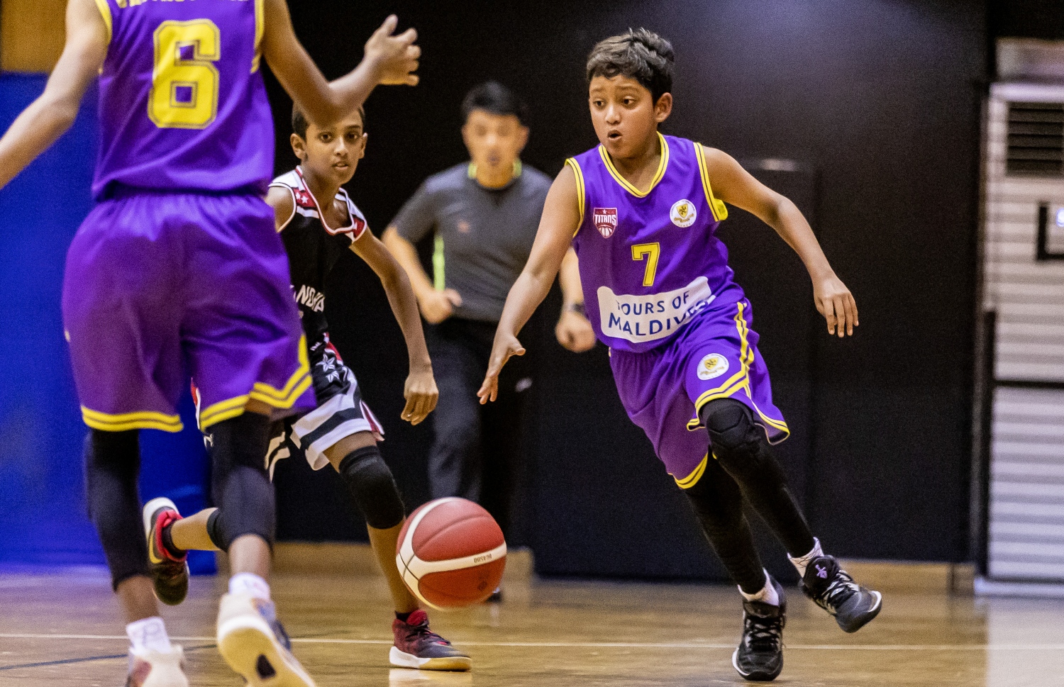 13 އަހަރުން ދަށުގެ ފިރިހެން ފައިނަލް ގައި ގިޔާސުއްދީނާއި އިސްކަންދަރު ބައްދަލުކުރި މެޗުގެ ތެރެއިން.-- ފޮޓޯ: ފަޔާޒު މޫސާ/ މިހާރު