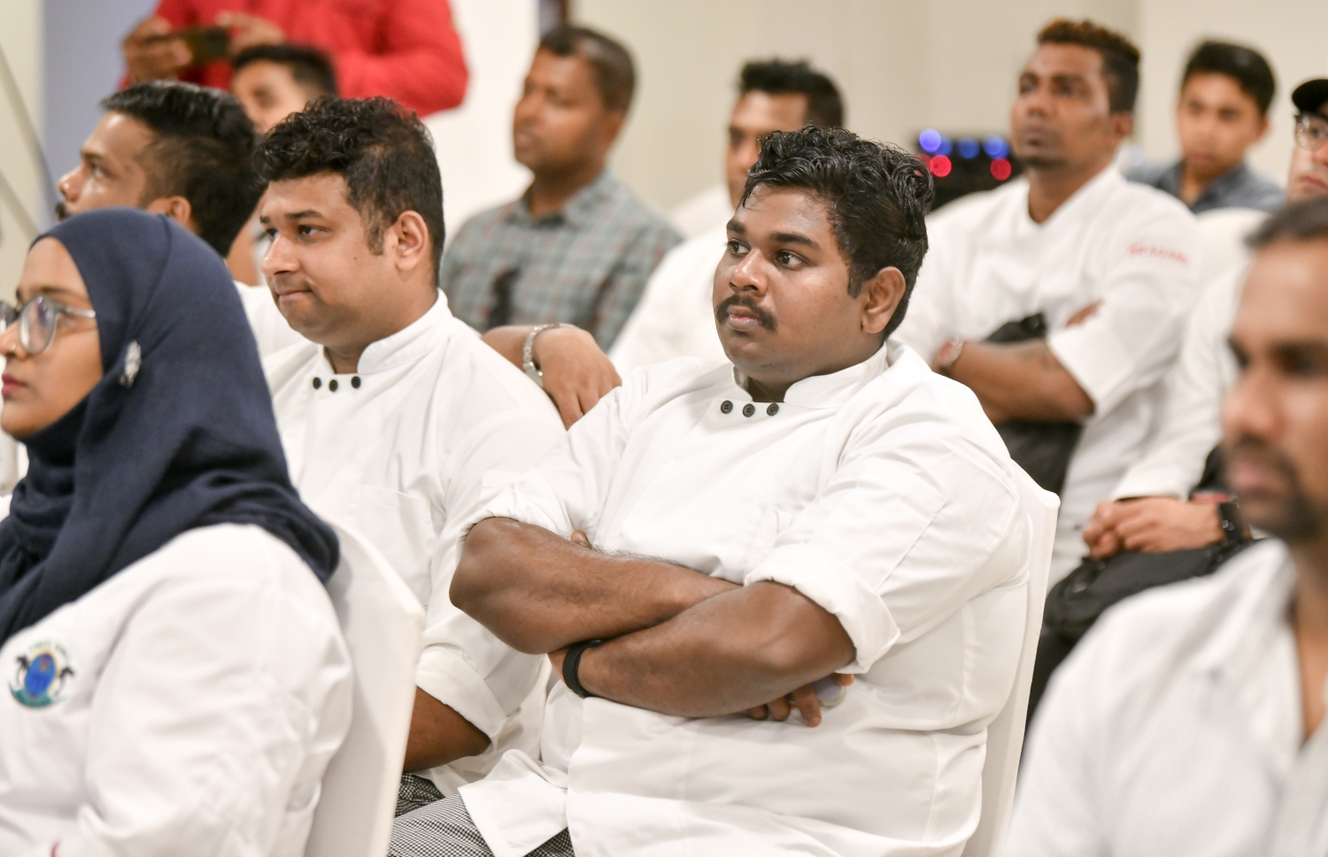 ވޯކުްޝޮޕުގެ ބައެއް ބައިވެރިން. -- ފޮޓޯ: ނިޝާން އަލީ | މިހާރު