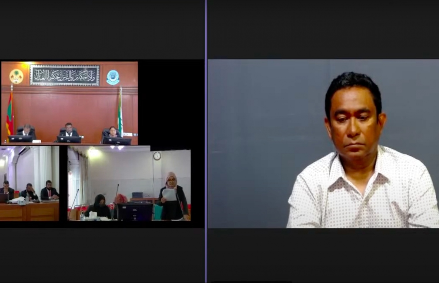 މިއަދުގެ އަޑުއެހުމުގައި ޔާމީން