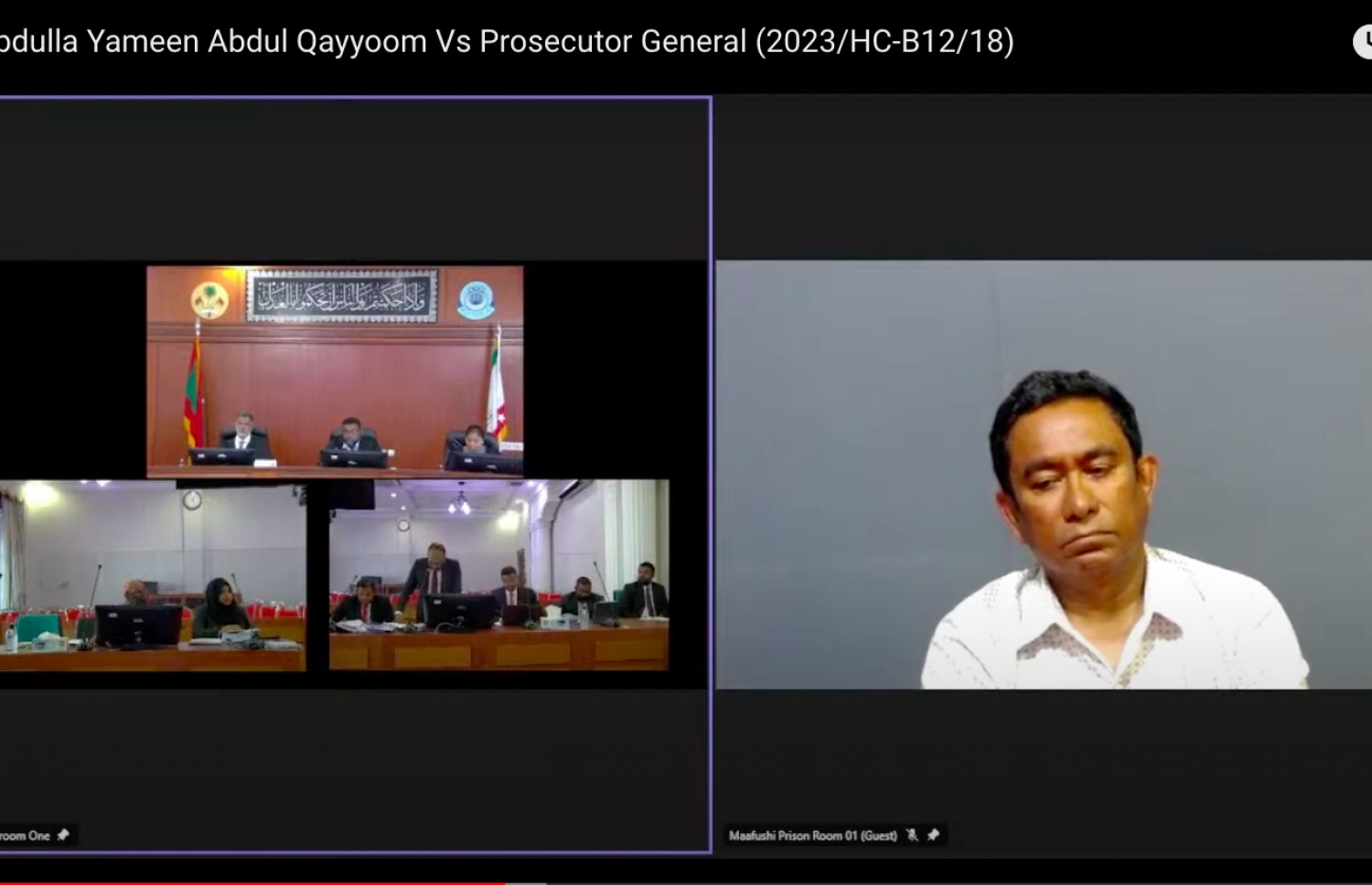 މިއަދުގެ އަޑުއެހުން ހައި ކޯޓުގައި ކުރިއަށް ދަނީ