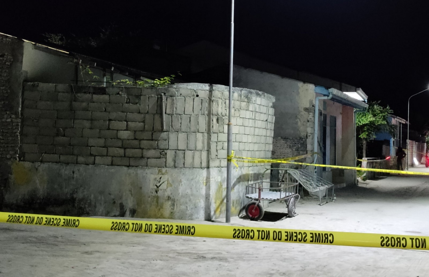 ނައީމާ މޫސާ މަރާލާފައި އޮއްވައި ފެނުނު ގެ ހިމެނޭ ސަރަހައްދު ބަންދުކޮށްފައި