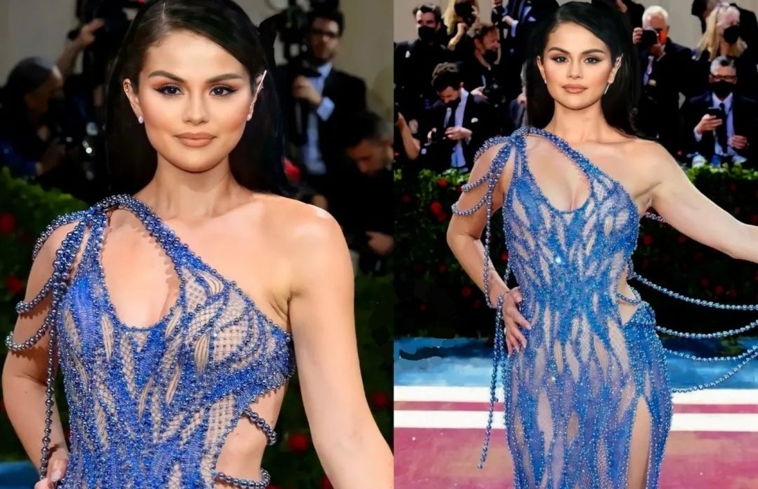 "ވޯގް" މެގަޒިން އިން އިންތިޒާމުކޮށްގެން އެމެރިކާގެ ނިއު ޔޯކުގައި ހުންނަ "ދަ މެޓްރޮޕޮލިޓަން މިއުޒިއަމް އޮފް އާޓް" ގައި ބޭއްވި މި އަހަރުގެ މެޓް ގާލާގައި ހޮލީވުޑް އެކްޓްރެސް/ލވަކިޔުންތެރިޔާ ސެލީނާ ގޮމޭޒް ބައިވެރިވަނީ.-- ފޮޓޯ: ޓްވިޓާ