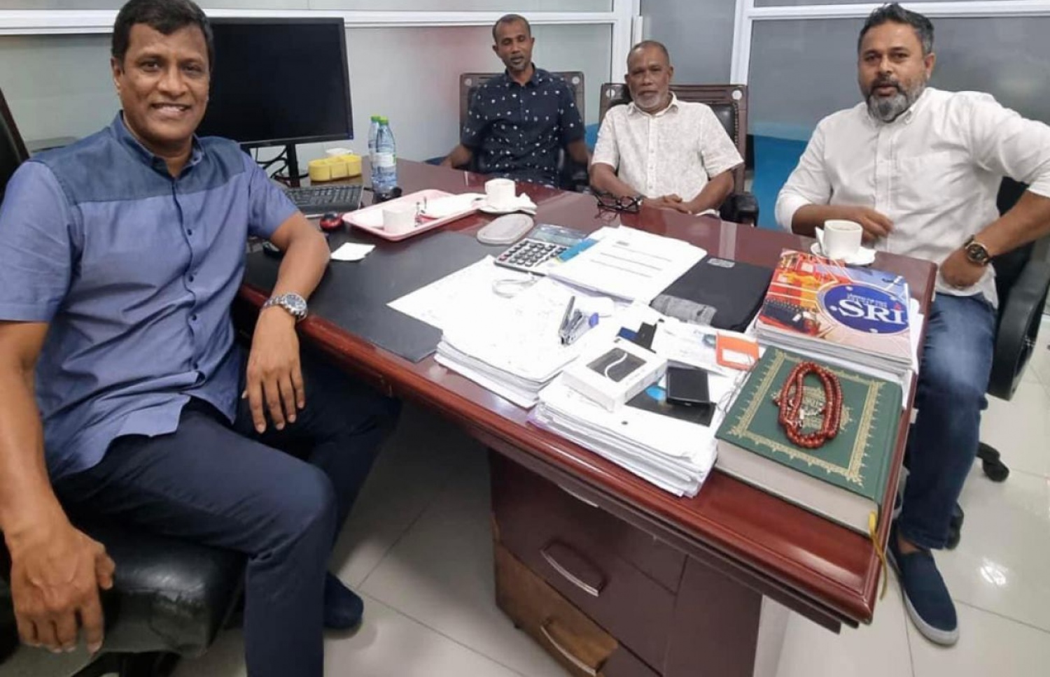 ޕީޕީއެމް އިން އުމަރު ނަސީރާ ބައްދަލު ކުރައްވަނީ--ފޮޓޯ: އުމަރު