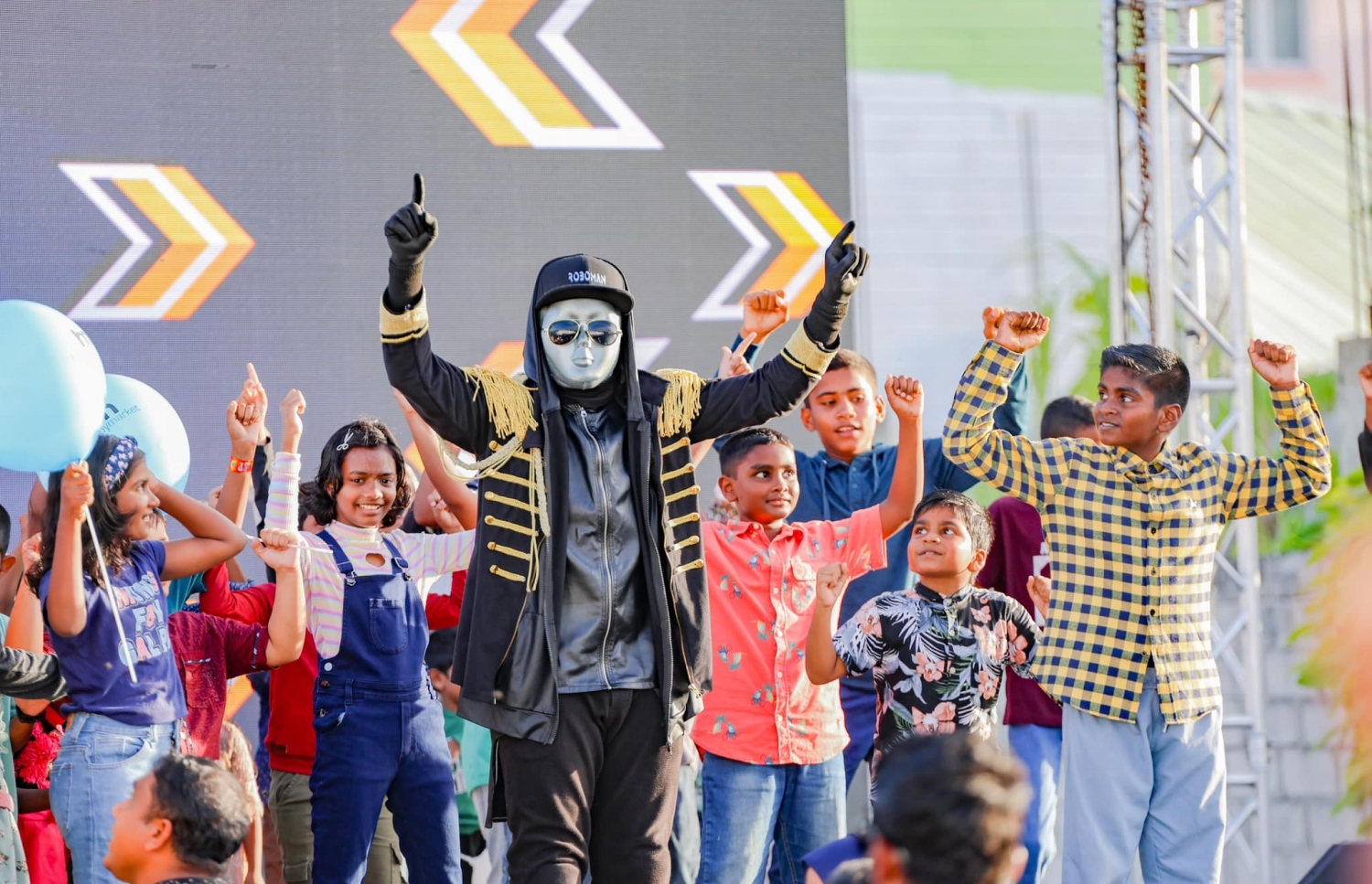 ހެޕީމާކެޓުން އިއްޔެ ބޭއްވި "ހެޕީމާކެޓް ހަވީރު"ގެ ތެރެއިން. -- ފޮޓޯ: ހެޕީމާކެޓް