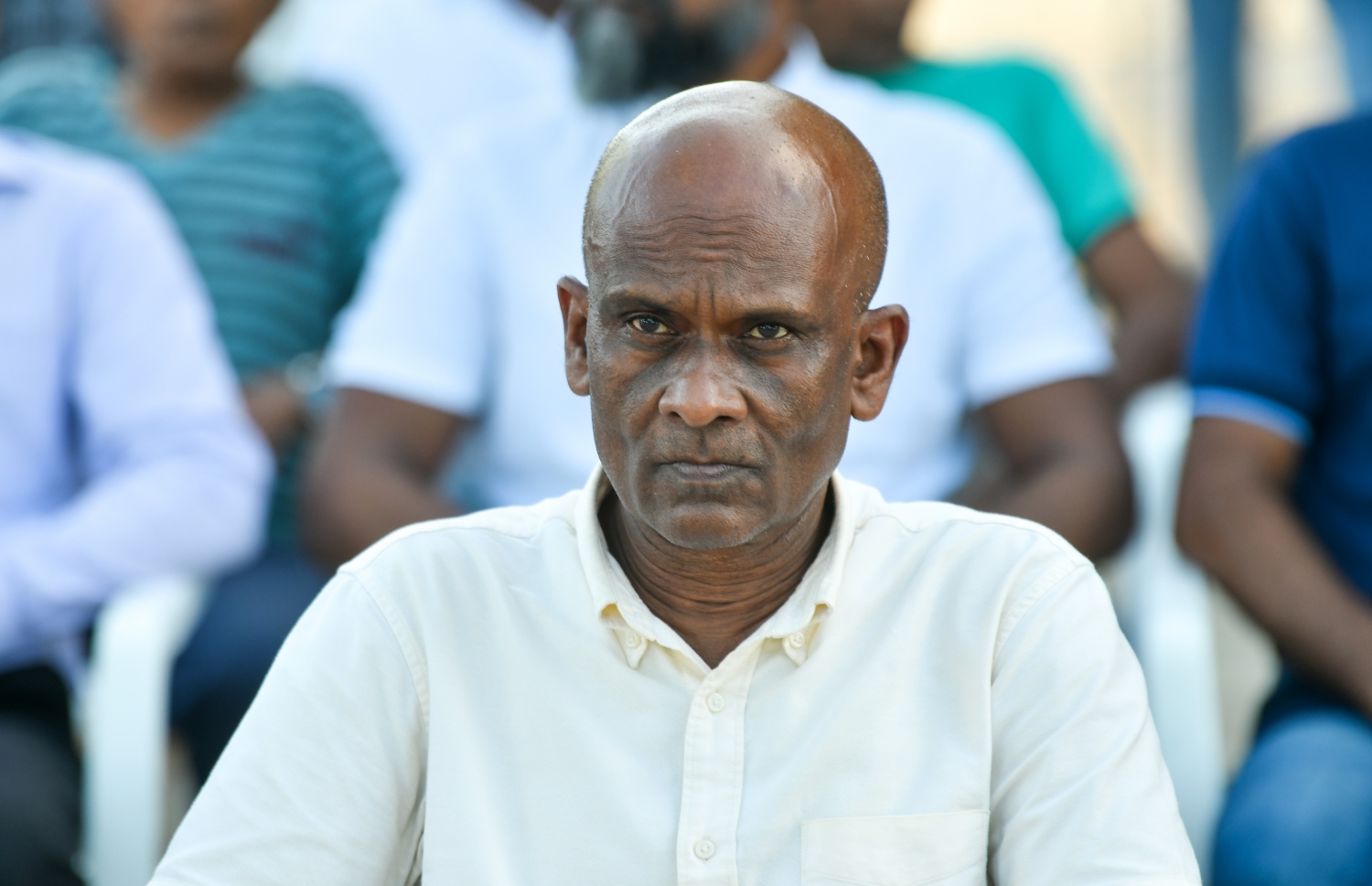 މިފްކޯ އަށް މަސް ކިރުމުގެ ގާބިލްކަން އިތުރު ކުރަން އަލަށް ގެނައި ބޯޓުން މަސް ކިރަން ފެށުމަށް ބޭއްވި ރަސްމިއްޔާތުގައި އެސްޓީއޯގެ އެމްޑީ އަބްދުﷲ ސައީދު ބައިވެރިވެވަޑައިގަންނަވަނީ.---ފޮޓޯ: ފަޔާޒު މޫސާ| މިހާރު