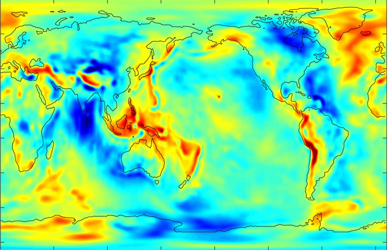 މި ޗާޓުގައި ރަތްކުލައިން އެ ފެންނަނީ ގްރެވިޓީ އެންމެ ވަރުގަދަ ހިސާބުތައް އަދި ނޫކުލައިން ފާހަގަވެފައި ވަނީ ގްރެވިޓީ ދަށް ހިސާބުތަައް