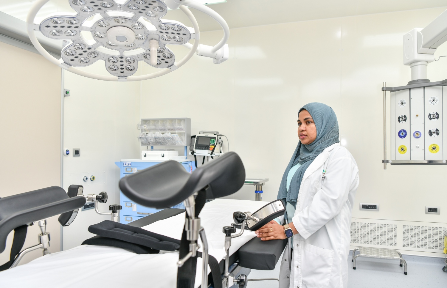 ފާޓިލިޓީ ކްލިނިކުގައި މަސައްކަތް ކުރާ ޑރ. ޒާކިޔާ އަހުމަދު. -- ފޮޓޯ: ނިޝާން އަލީ | މިހާރު