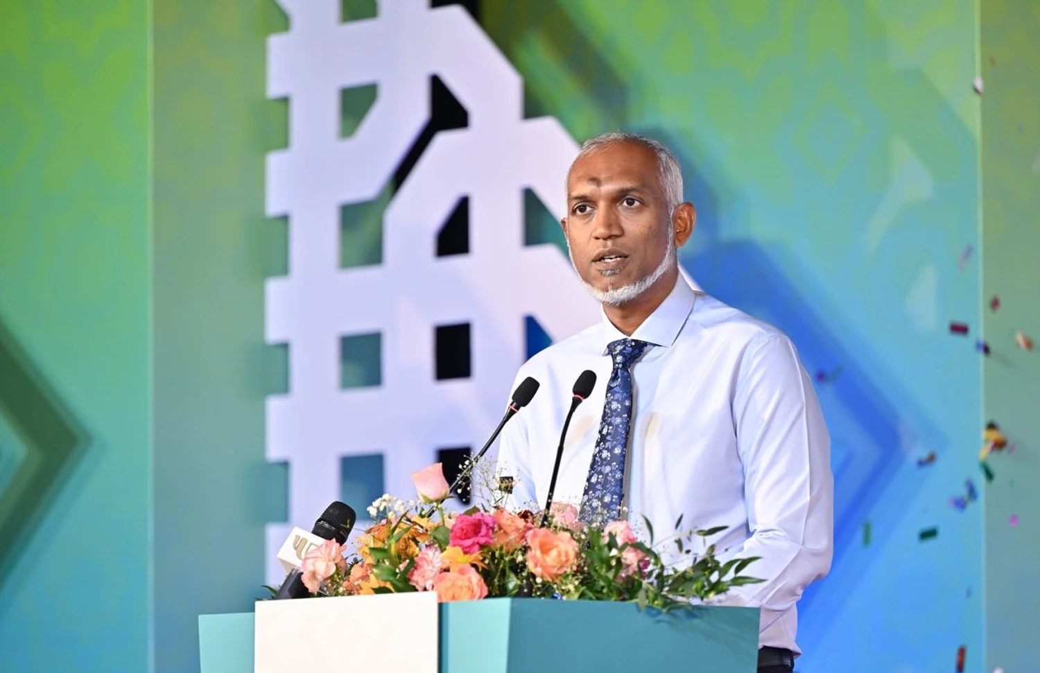 މާލޭ ސިޓީގެ މޭޔަރު ޑރ. މުހައްމަދު މުއިއްޒު އޭނާ ވިދާޅުވީ އެ ޕްރޮޖެކްޓަށް ފައިނޭންސް ކުރުމަށް ވަރަށް އަވަހަށް އާންމުކޮށް އިއުލާން ކުރާނެ ކަމަށް --- ފޮޓޯ: ސިޓީ ކައުންސިލް