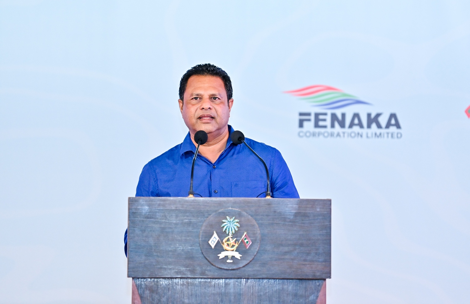 ފެނަކަ ކޯޕަރޭޝަންގެ ކުރީގެ މެނޭޖިން ޑިރެކްޓަރު އަހުމަދު ސައީދު މުހައްމަދު،.-- ފޮޓޯ: ރައީސް އޮފީސް