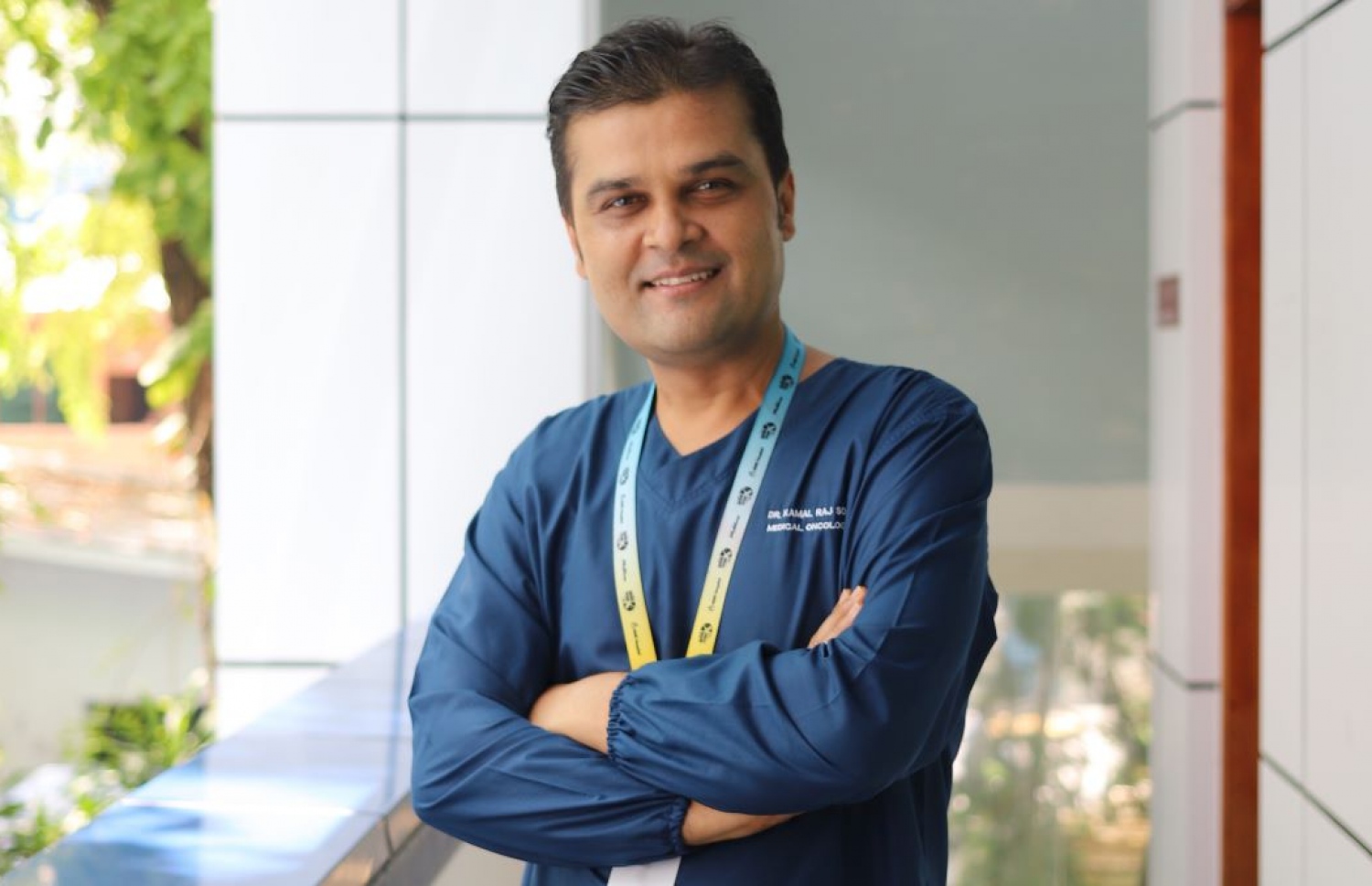 އޭޑީކޭގެ އޮންކޮލަޖިސްޓް ޑރ. ކަމާލް ރާޖް ސޯޓީ. -- ފޮޓޯ: އޭޑީކޭ