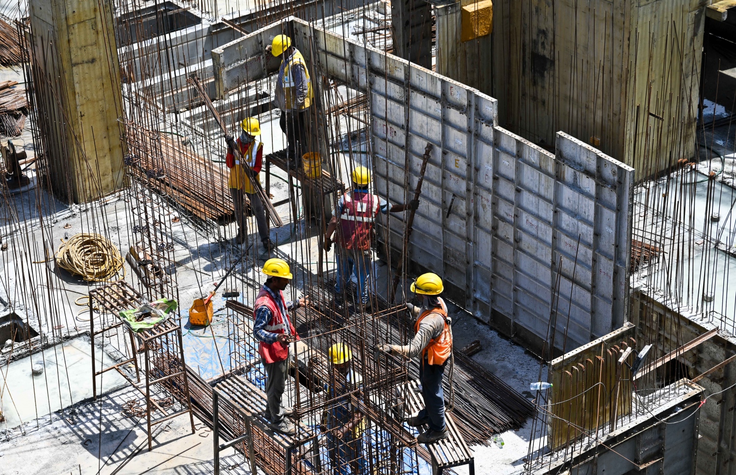 ހުޅުމާލެ ދެވަނަ ފިޔަވަހީގައި ހަދާ ފްލެޓްތައް-- ފޮޓޯ: ފަޔާޒް މޫސާ/ މިހާރު