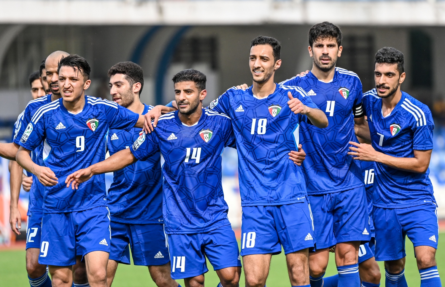 ސާފް ޗެމްޕިއަންޝިޕް 2023 ގެ ފުރަތަމަ މެޗުގައި ކުވެއިތުން ނޭޕާލް ކޮޅަށް ގޯލެއް ޖެހުމަށް ފަހު އުފާފާޅު ކުރަނީ.-- ފޮޓޯ: ފަޔާޒް މޫސާ/ މިހާރު