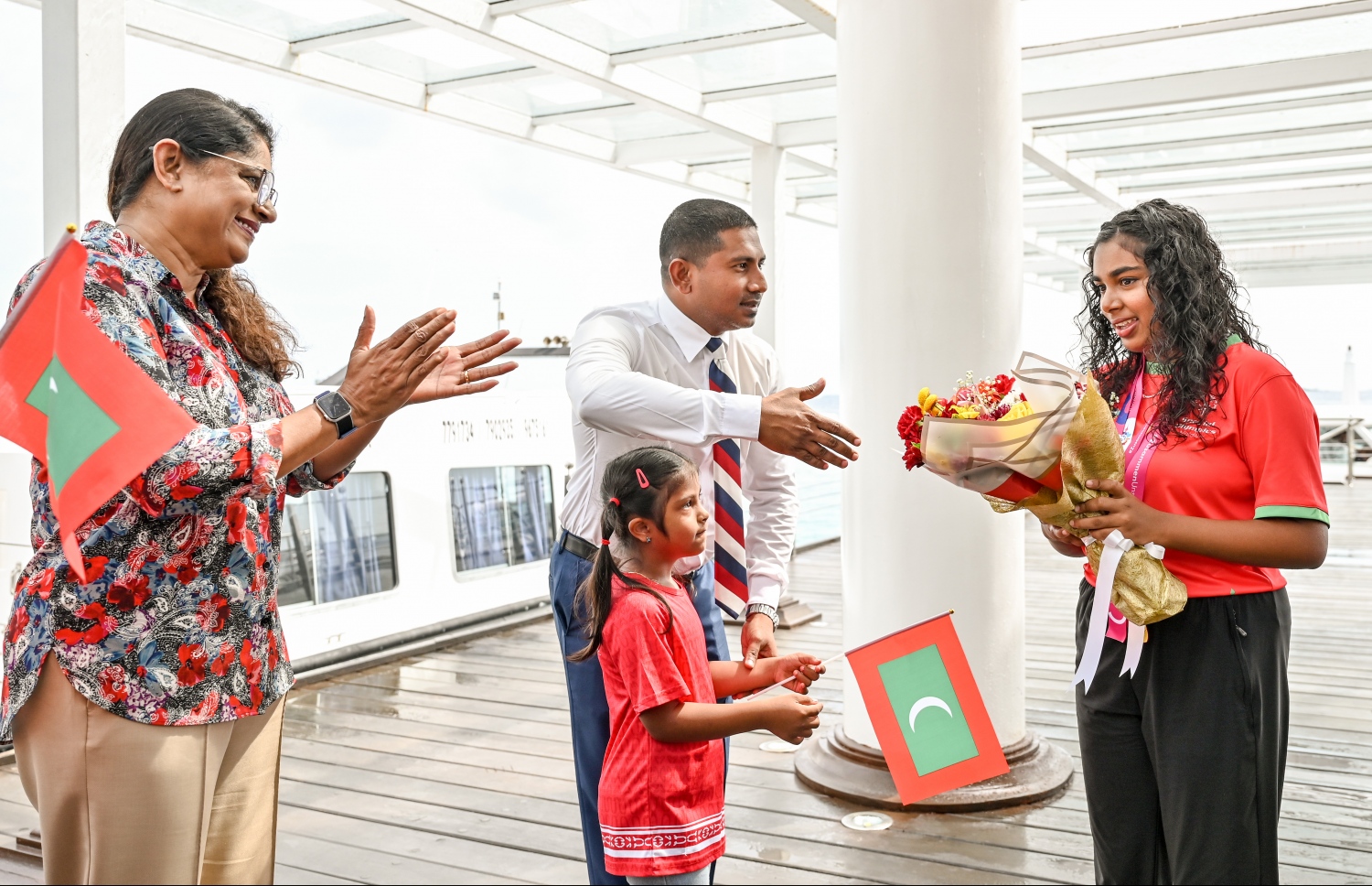 ކާމިޔާބީ ހޯދި ސްޕެޝަލް އޮލިމްޕިކްސް ޓީމަށް މަރުހަބާ ކިއުން