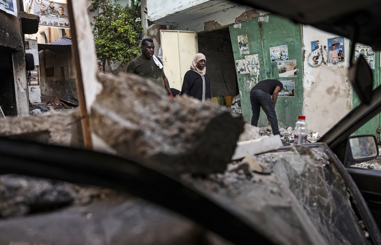 އިޒްރޭލުން ގާޒާ އަށް ރޭ ފަތިހު ގާޒާ އަށް ދިން ހަމަލާތަކުގައި އިމާރާތްތަކަށް ގެއްލުން ލިބިފައި -- ފޮޓޯ: އޭއެފްޕީ