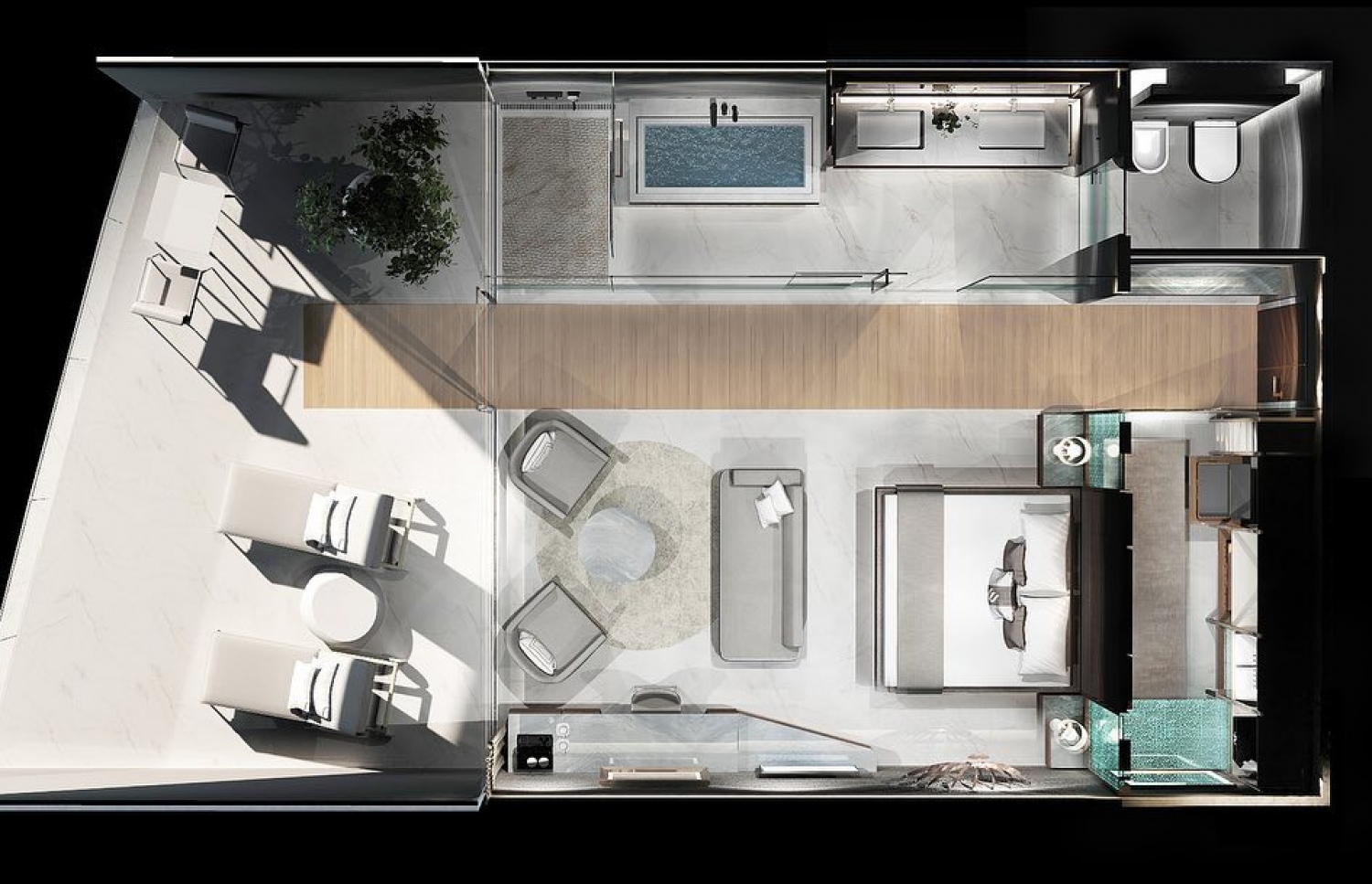 ވިލާތަކުގެ ކޮޓަރިތައް ހުންނާނެ ގޮތް