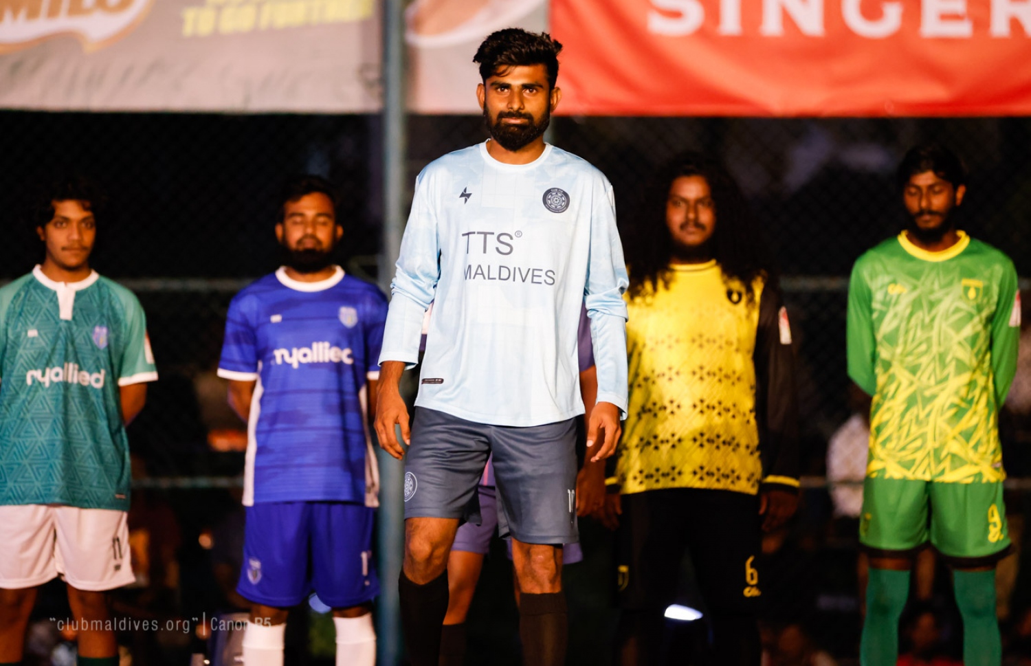 ކްލަބް މޯލްޑިވްސް ކަޕް މުބާރާތް ފެށުމުގެ ރަސްމިއްޔާތުގެ ތެރެއިން.-- ފޮޓޯ: ކްލަބް މޯލްޑިވްސް