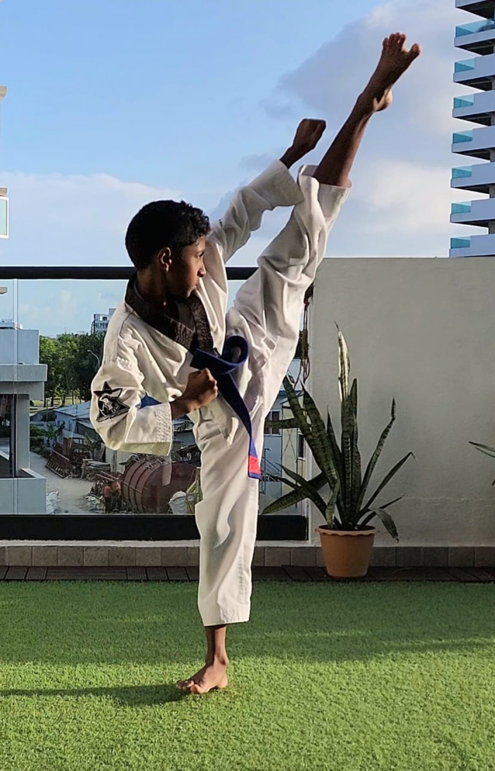 ޔޫނުސް، ޓައެކްވޮންޑޯ ޕޫމްސޭގެ ޕޯސްއެއްގައި