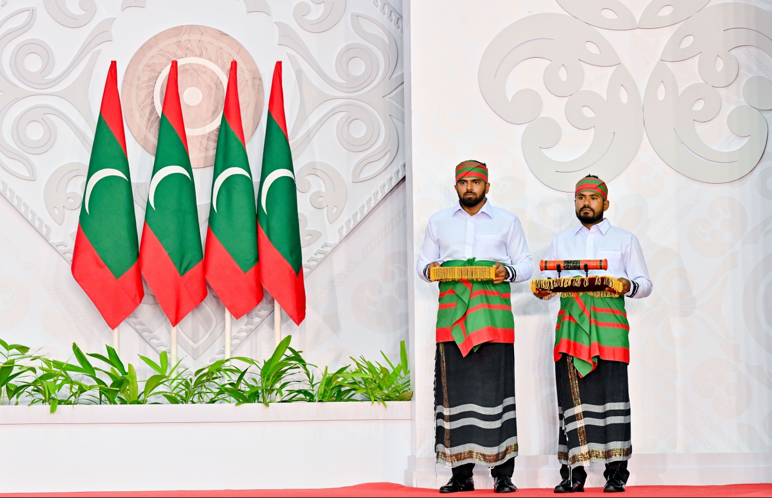 މިއަދު ފާހަގަކުރާ ރާއްޖޭގެ 58 ވަނަ މިނިވަން ދުވަހުގެ މުނާސަބަތުގައި ސޯޝަލް ސެންޓަރުގައި ބޭއްވި ޖަލްސާ.-- ފޮޓޯ: ނިޝާން އަލީ | މިހާރު