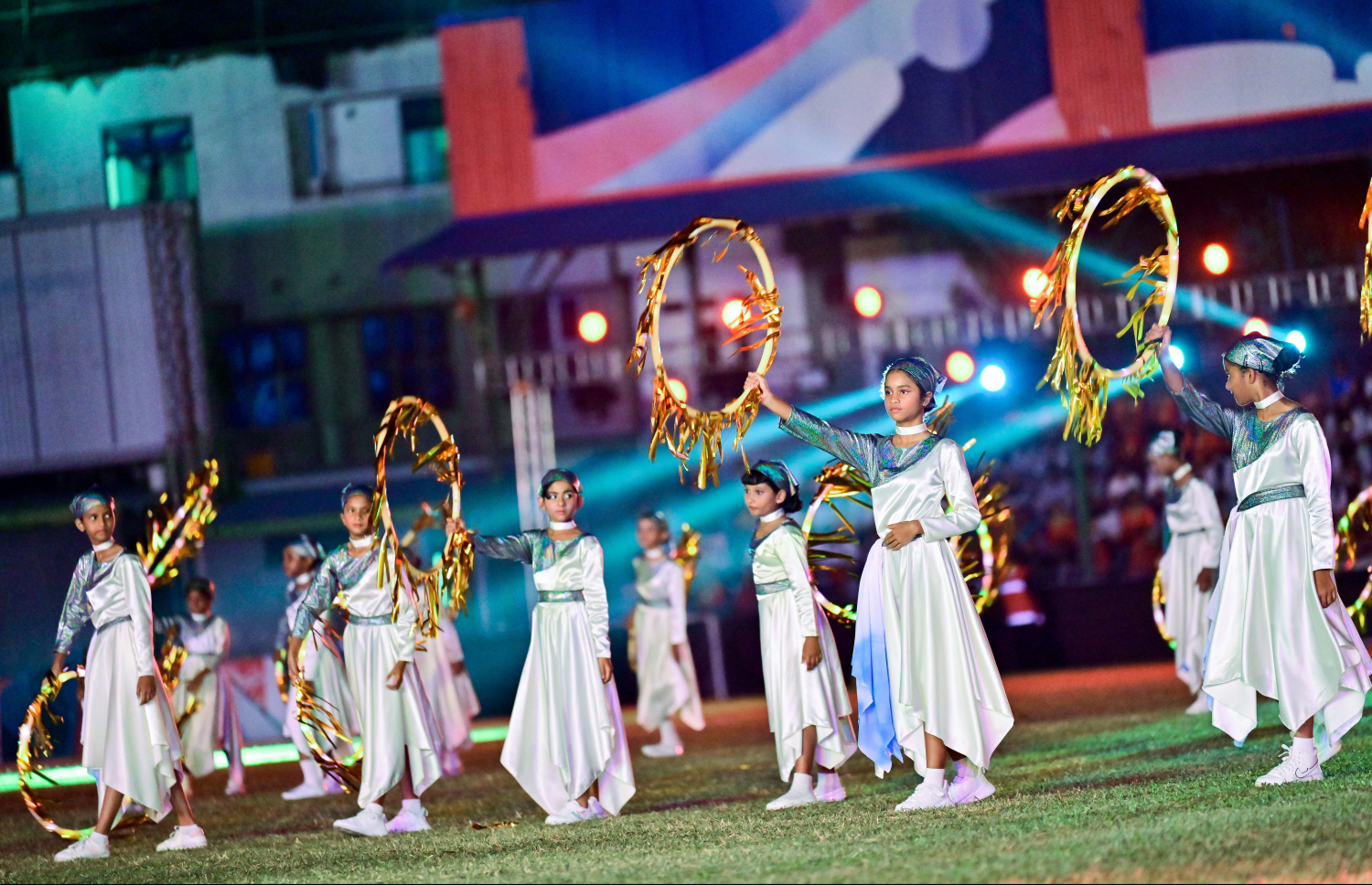 މިނިވަން ދުވަހުގެ މުނާސަބަތުގައި މާލޭގައި ހަރަކާތެއްގައި.-- ފޮޓޯ: މިހާރު