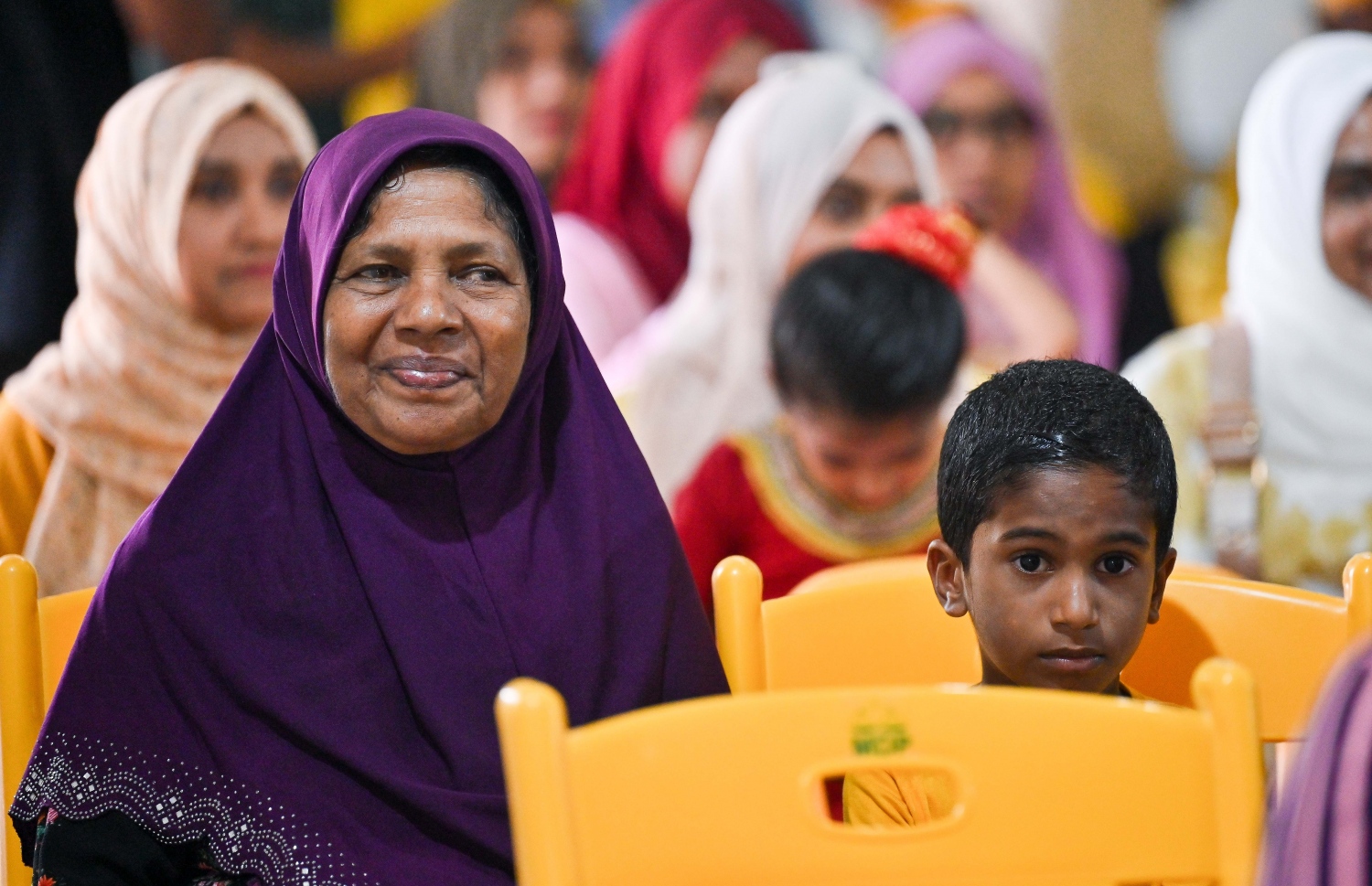 ރައީސް އިބްރާހިމް މުހައްމަދު ސޯލިހު ރިޔާސީ ކެމްޕެއިނަށް ގއ. ކޮލަމާފުށީގައި ބޭއްވި ޖަލްސާ.-- ފޮޓޯ: ފަޔާޒް މޫސާ | މިހާރު