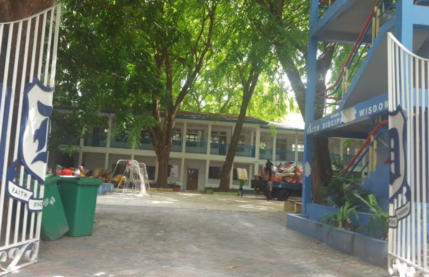 ދަރުމަވަންތަ ސްކޫލުގެ ބާ އިމާރާތް.-- ފޮޓޯ: މިހާރު