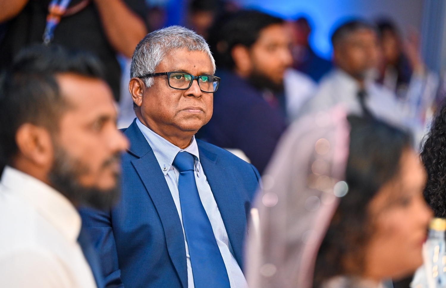 އިންސްޓެންޓް ޕޭމެންޓް ސިސްޓަމް "ފަވަރަ" އިފްތިތާހު ކުރުމަށް ކްރޮސްރޯޑްސްގައި ބޭއްވި ރަސްމިއްޔާތުގައި ސީއެމްޑީއޭގެ ސީއީއޯ މަނިކު ބައިވެރިވެވަޑައިގަންނަވަނީ.--- ފޮޓޯ: ފަޔާޒު މޫސާ | މިހާރު