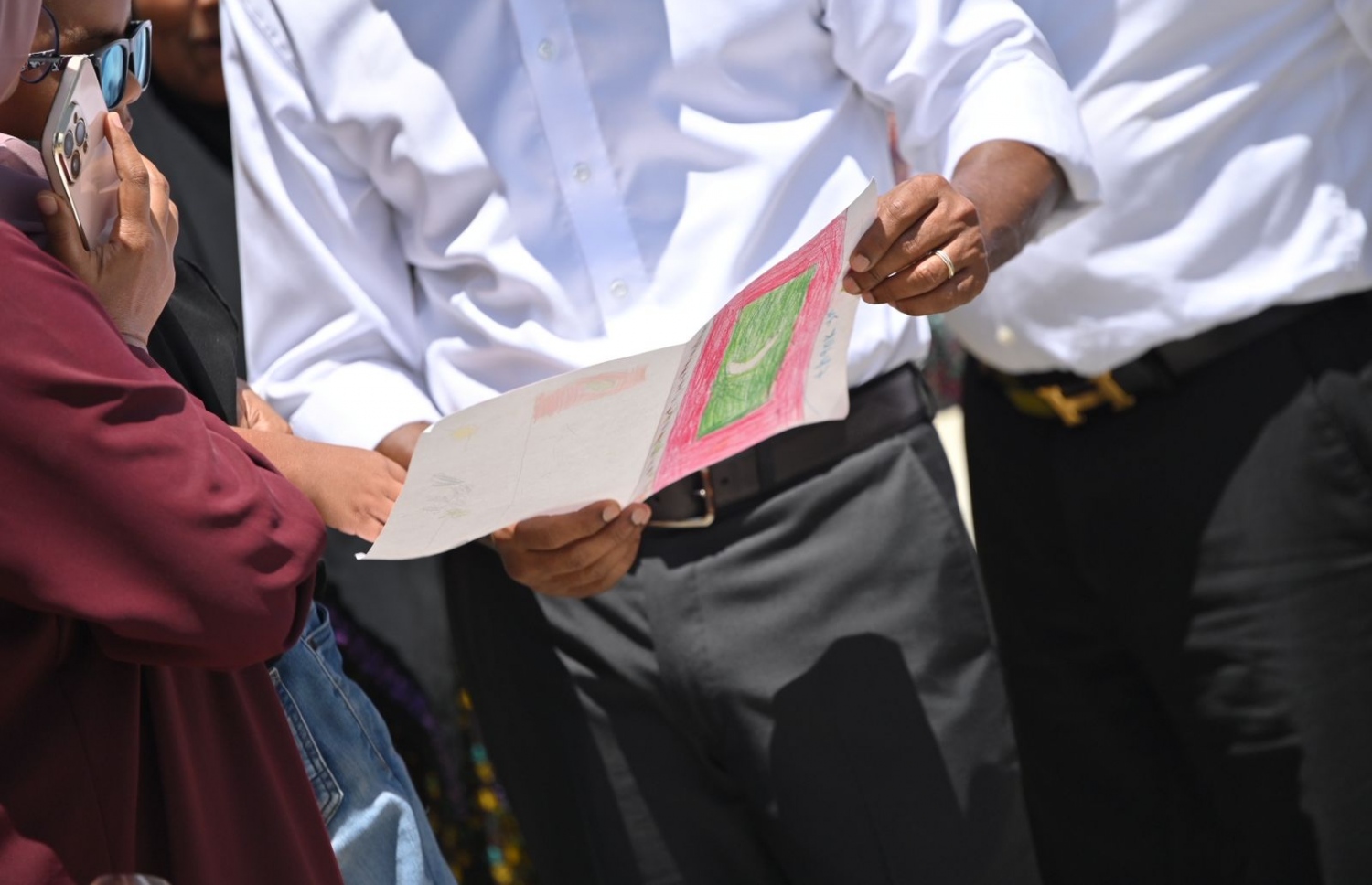 މަޑިފުށީގައި ރައީސް އިބްރާހިމް މުހައްމަދު ސޯލިހް މިއަދު ޔޫނުސްގެ ސިޓީ ވިދާޅުވަނީ. -- ފޮޓޯ: މޫސާ ރަޝީދު / މިހާރު