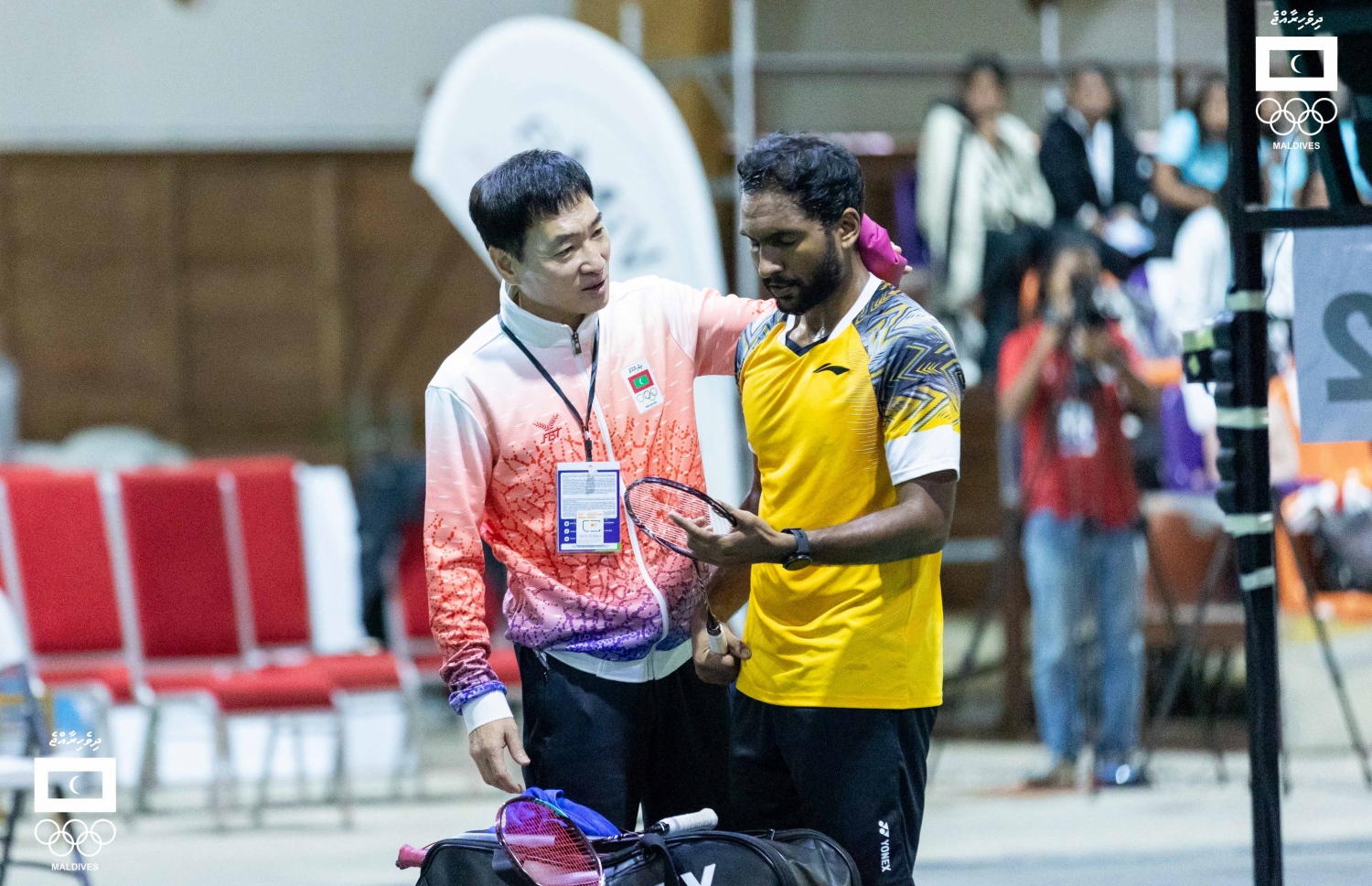 އިއްޔެ މަޑަގަސްކަރައާ ކުޅުނު މެޗުގައި ރާއްޖޭގެ ޒަޔާން ޒަކީ.-- ފޮޓޯ: ސުއާދު އަބްދުއްސައްތާރު/ އެމްއޯސީ