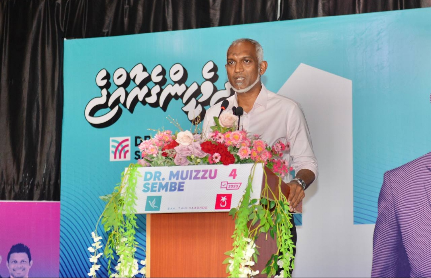 ތުޅާދޫގައި މުއިއްޒު ވާހަކަ ދައްކަވަނީ: އެއާޕޯޓްގެ މަސައްކަތް ނިންމާނެ ކަމަށް ވިދާޅުވި