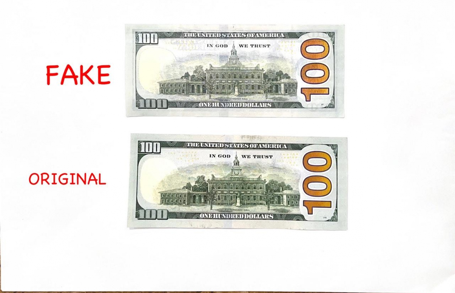 މިހާރު ބާޒާރުގައި ދައުރުވާ ފޭކް ޑޮލަރެއް. ޑޮލަރު ވިއްކާ ބައެއް އެޖެންޓުން ބުނަނީ ފޭކް ޑޮލަރު އުޅޭކަން ފާހަގަވެފައިވާ ކަމަށް -- ފޮޓޯ: މިހާރު