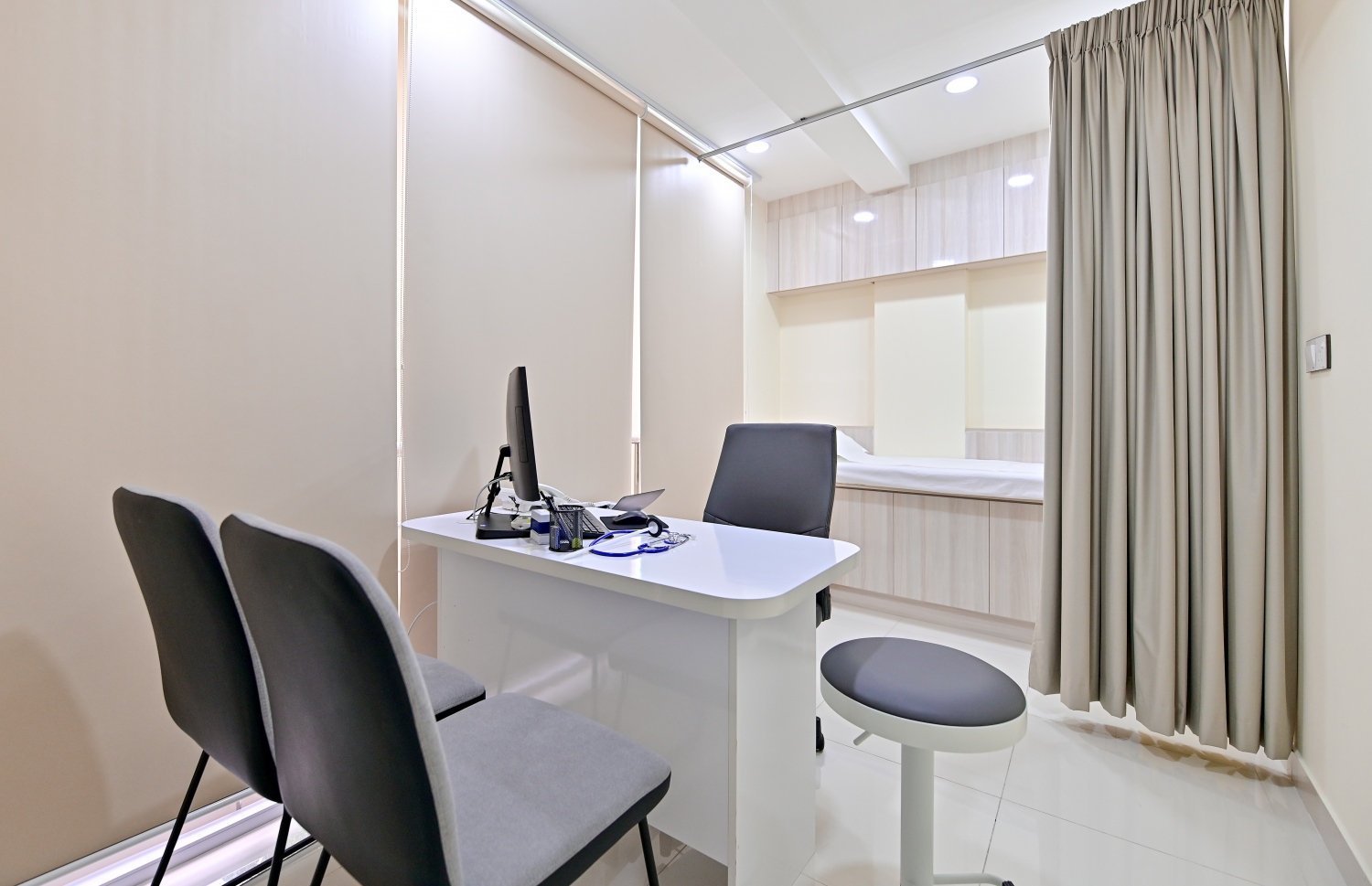 ޕެއިން ކްލިނިކުގެ ކޮންސަލްޓޭޝަން ރޫމެއް. -- ފޮޓޯ: ނިޝާން އަލީ | މިހާރު