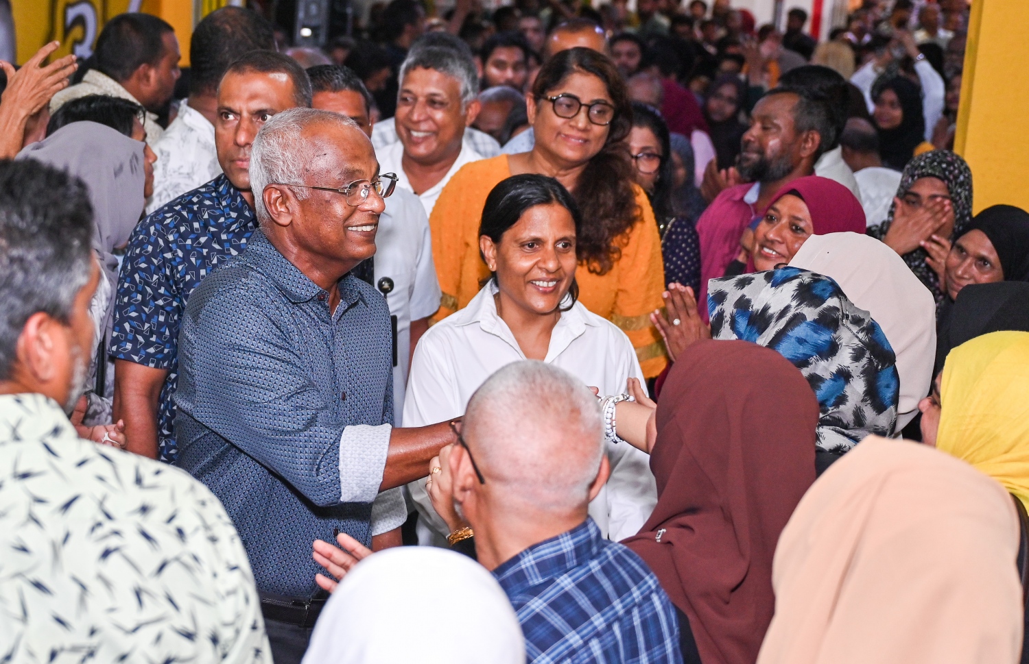 "އާ ޖޯޝާއެކީ ކުރިއަށް" އެމްޑީޕީ ޖަގަހަ ޖަލްސާ