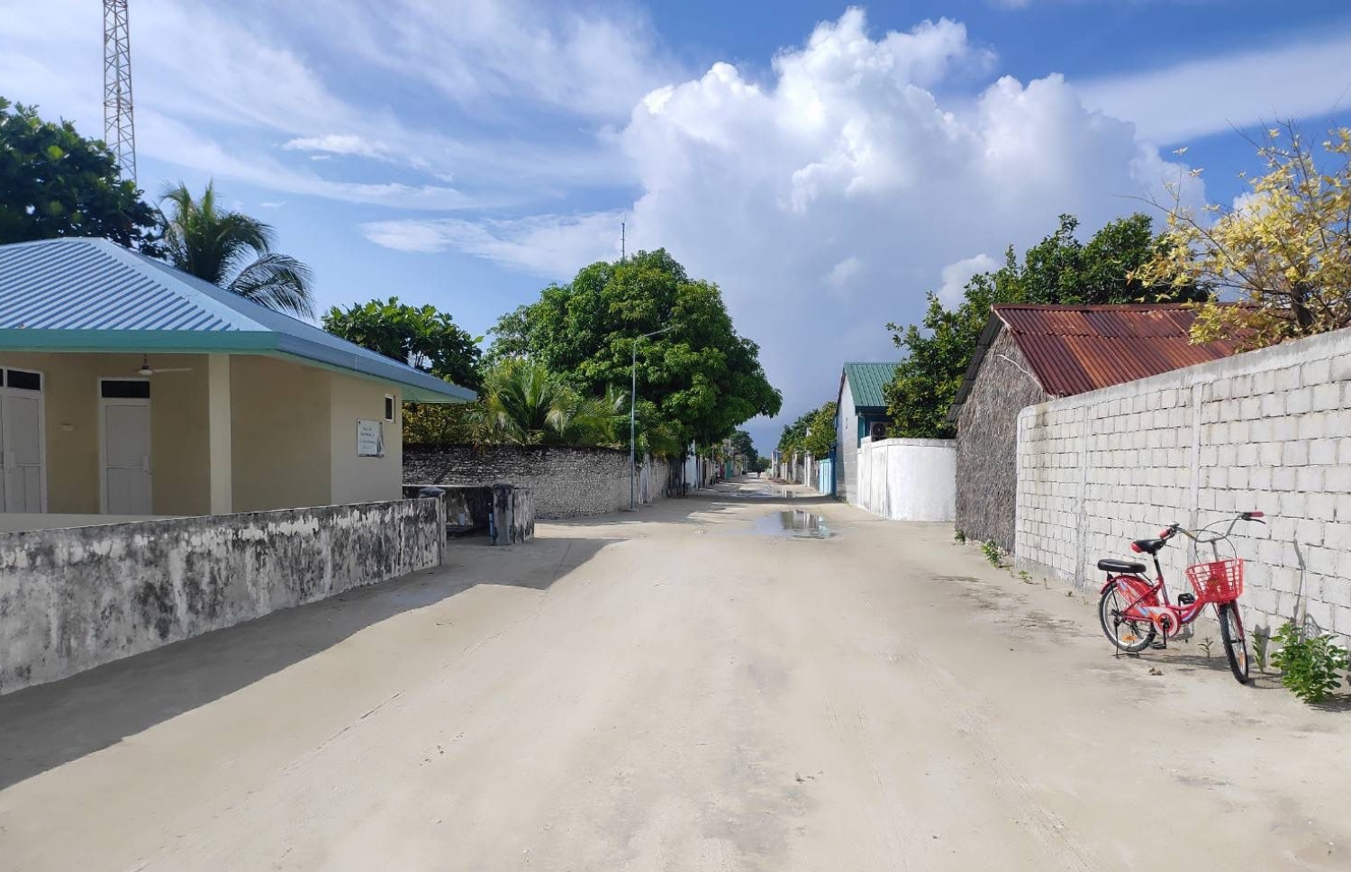 އުލިގަމުގެ މަގެއް.--- ފޮޓޯ: ކައުންސިލް