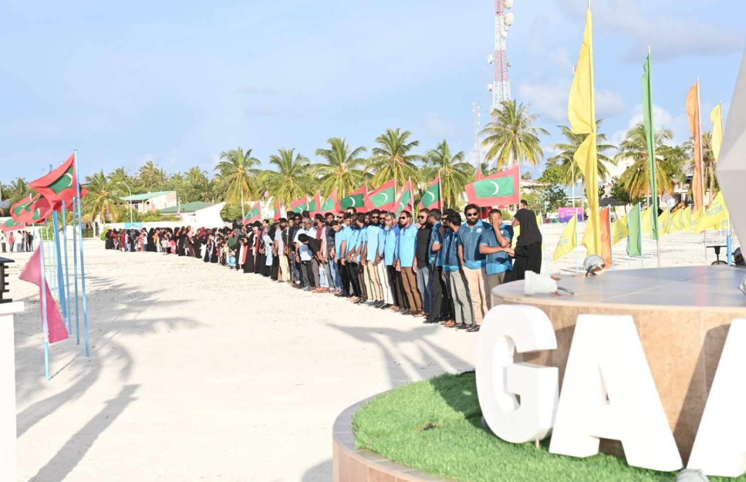 ނައިބު ރައީސް ފައިސަލް ނަސީމް ކ. ގާފަރަށް ވަޑައިގަތުމުން މަރުހަބާ ކިޔުން.