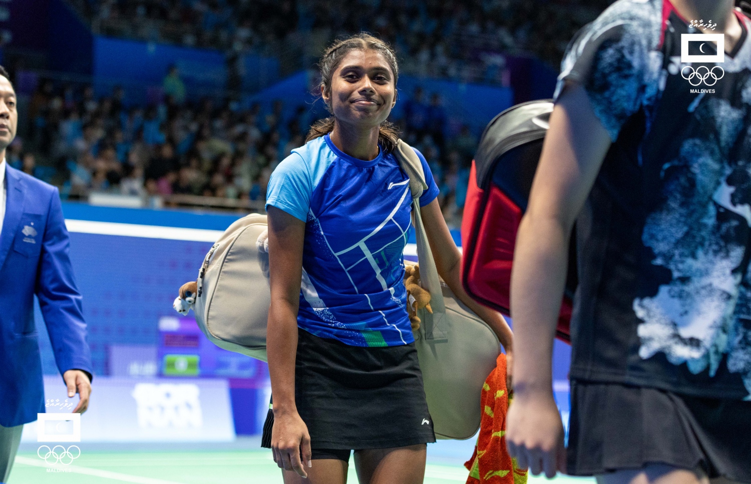 ދުނިޔޭގެ އެއްވަނަ ކުޅުންތެރިޔާއާ ދެކޮޅަށް ނަބާހާ މިއަދު ކުޅުނު ގަދަ 16 ގެ މެޗަށް ފަހު.-- ފޮޓޯ: ނައިޝަމް ވަހީދު/ އެމްއޯސީ