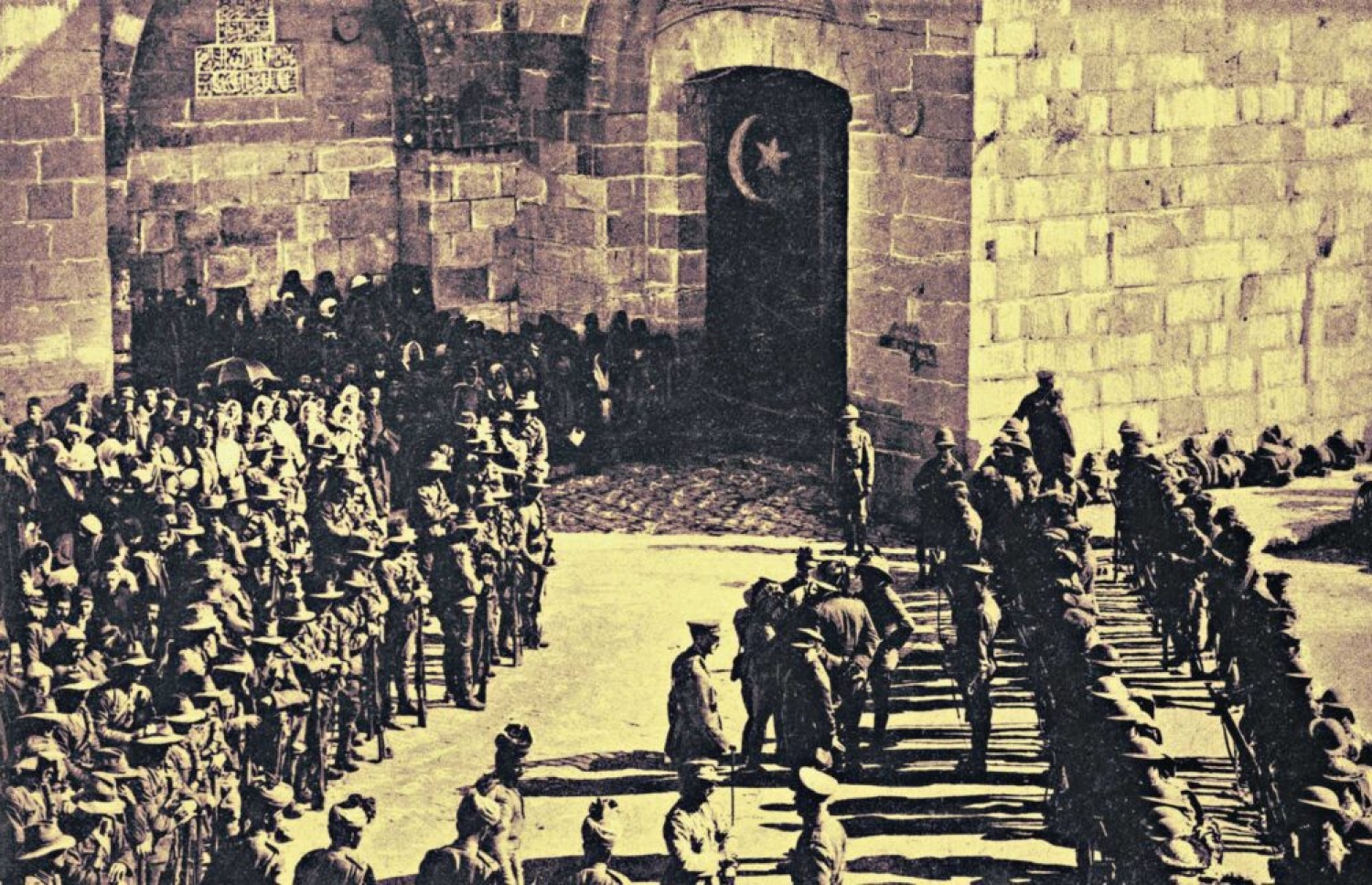 ގުދުސް އަށް އެލަންބީގެ ލަޝްކަރު 1917 ގައި ވަންނަނީ --- ފައިލް ފޮޓޯ: ކަލްޗާ ކްލަބް