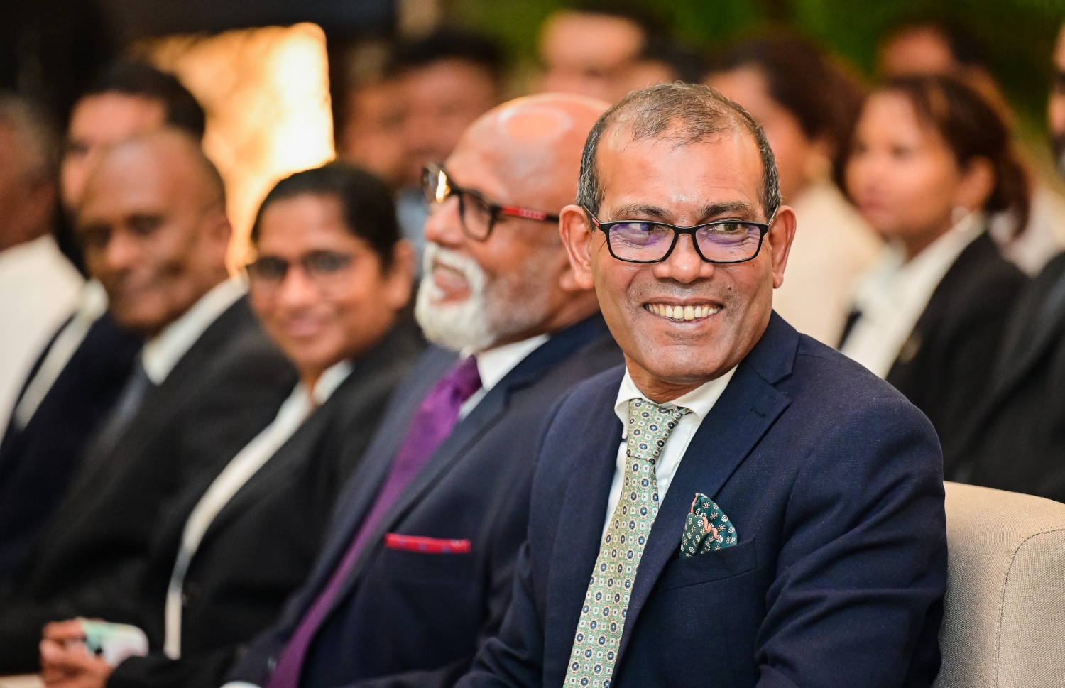 މަޖިލީހުގެ ރައީސް ނަޝީދު، އޭޑީކޭ ހޮސްޕިޓަލްގެ ފަސް ވަނަ "ބްރެއިން އެންޑް ސްޕައިން" ކޮންފަރެންސް ޝަރަފުވެރިކޮށްދެއްވަނީ.-- ފޮޓޯ: ނިޝާން އަލީ/ މިހާރު