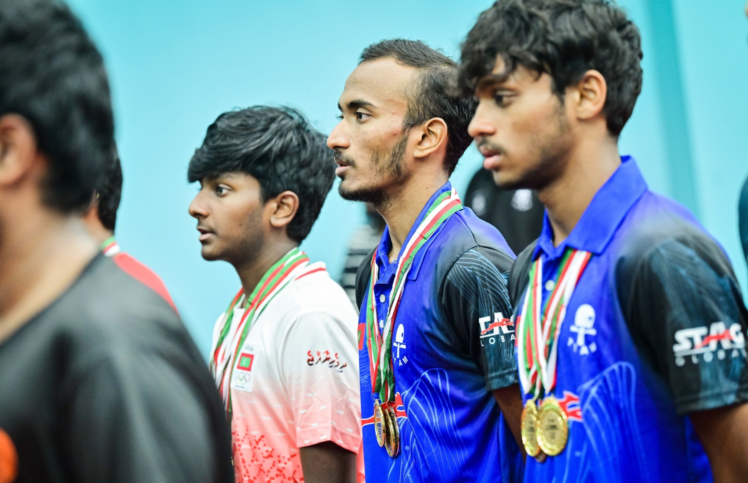 ފިރިހެން ސިންގަލްސް ޗެމްޕިއަންކަން ހޯދި ތާބިން ޝުޖާއު އާއި ޝައްފާން --- ފޮޓޯ: ނިޝާން އަލީ | މިހާރު