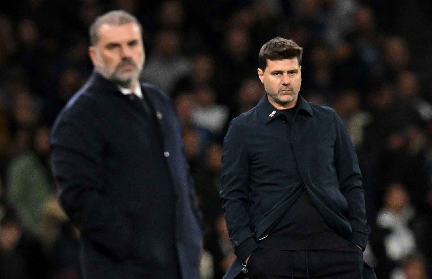 ޗެލްސީގެ ކޯޗު ޕޮޗެޓީނޯ (ކ)، އޭނާ އަކީ 2014 އިން 2019 އަށް ޓޮޓެންހަމަށް އިރުޝާދު ދިން ކޯޗު.-- ފޮޓޯ: އޭއެފްޕީ