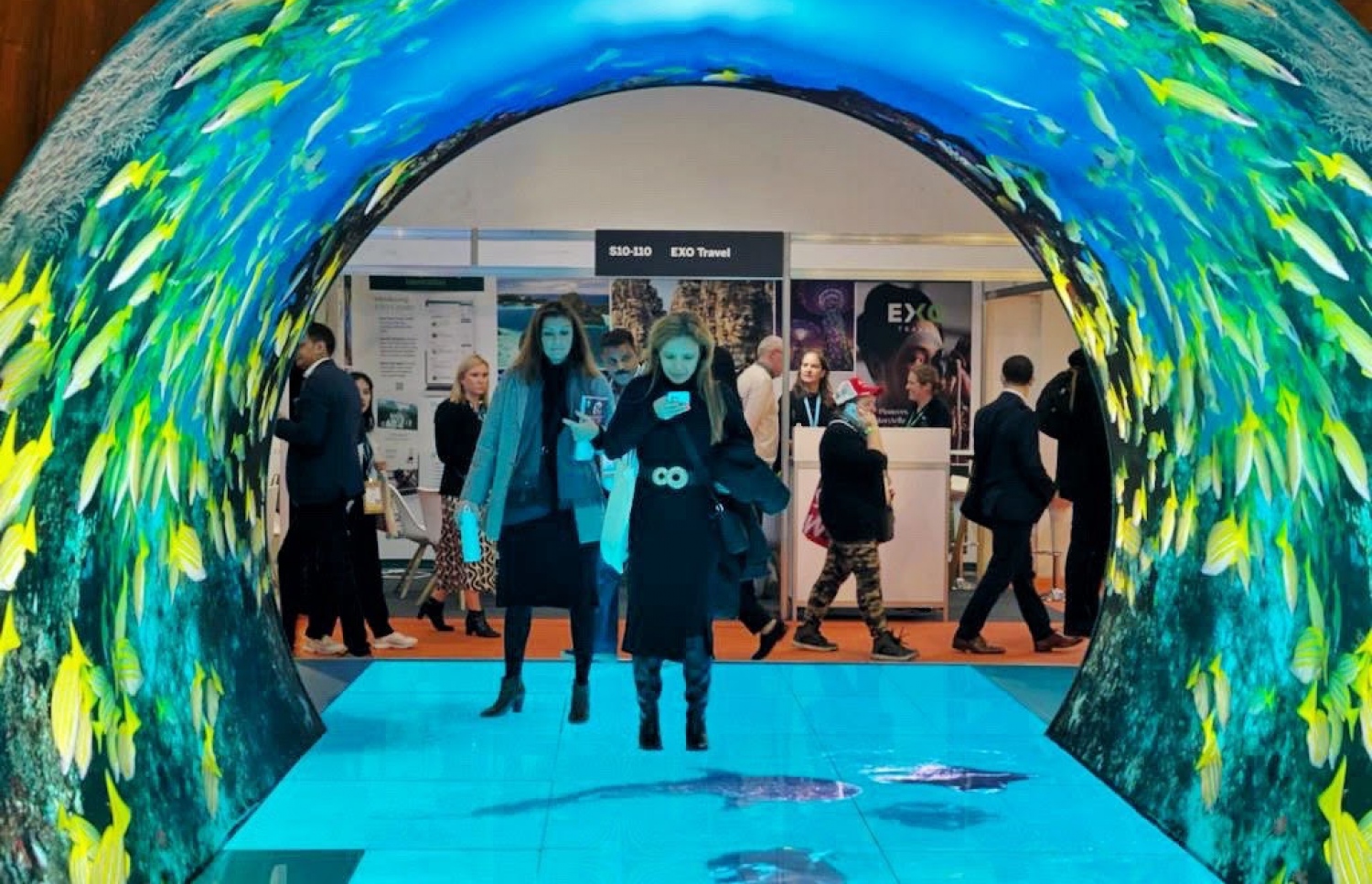 ޑަބްލިއުޓީއެމްގެ ރާއްޖޭގެ ސްޓޭންޑް. އެ ފެއާގައި ރާއްޖޭގެ 93 ކުންފުންޏަކުން ބައިވެރިވި -- ފޮޓޯ: އެމްއެމްޕީއާރްސީ