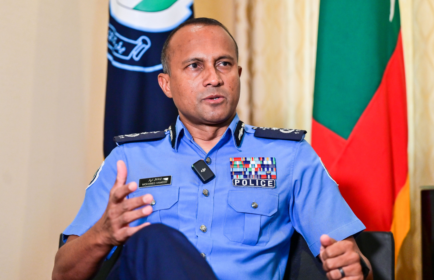 ކުރީގެ ޕޮލިސް ކޮމިޝަނަރު މުހައްމަދު ހަމީދު --- ފޮޓޯ/މިހާރު