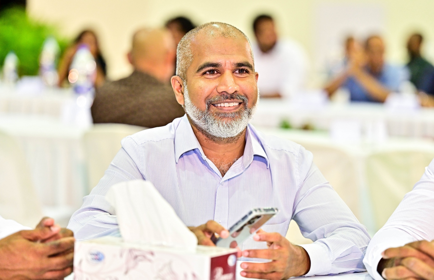 އާ ސަރުކާރުގެ އެޑިއުކޭޝަން މިނިސްޓަރު ޑރ. ޝަފީއު.-- ފޮޓޯ: ފަޔާޒު މޫސާ/ މިހާރު