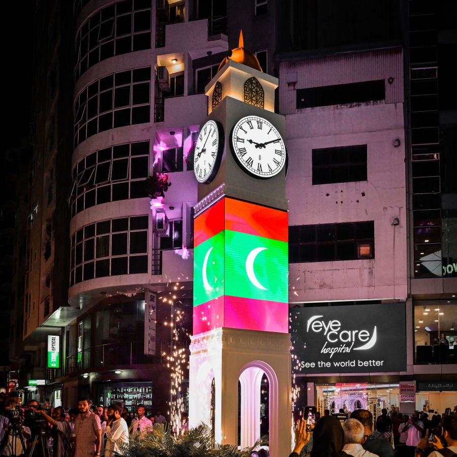 ޒަމާނީ ފެންވަރަށް ތަރައްގީކޮށްް، މިރޭ ހުޅުވި ގަޑިބުރު: އެތަން ހުޅުއްވައި ދެއްވީ ރައީސް މުހައްމަދު މުއިއްޒު.-- ފޮޓޯ: ނިޝާން އަލީ | މިހާރު