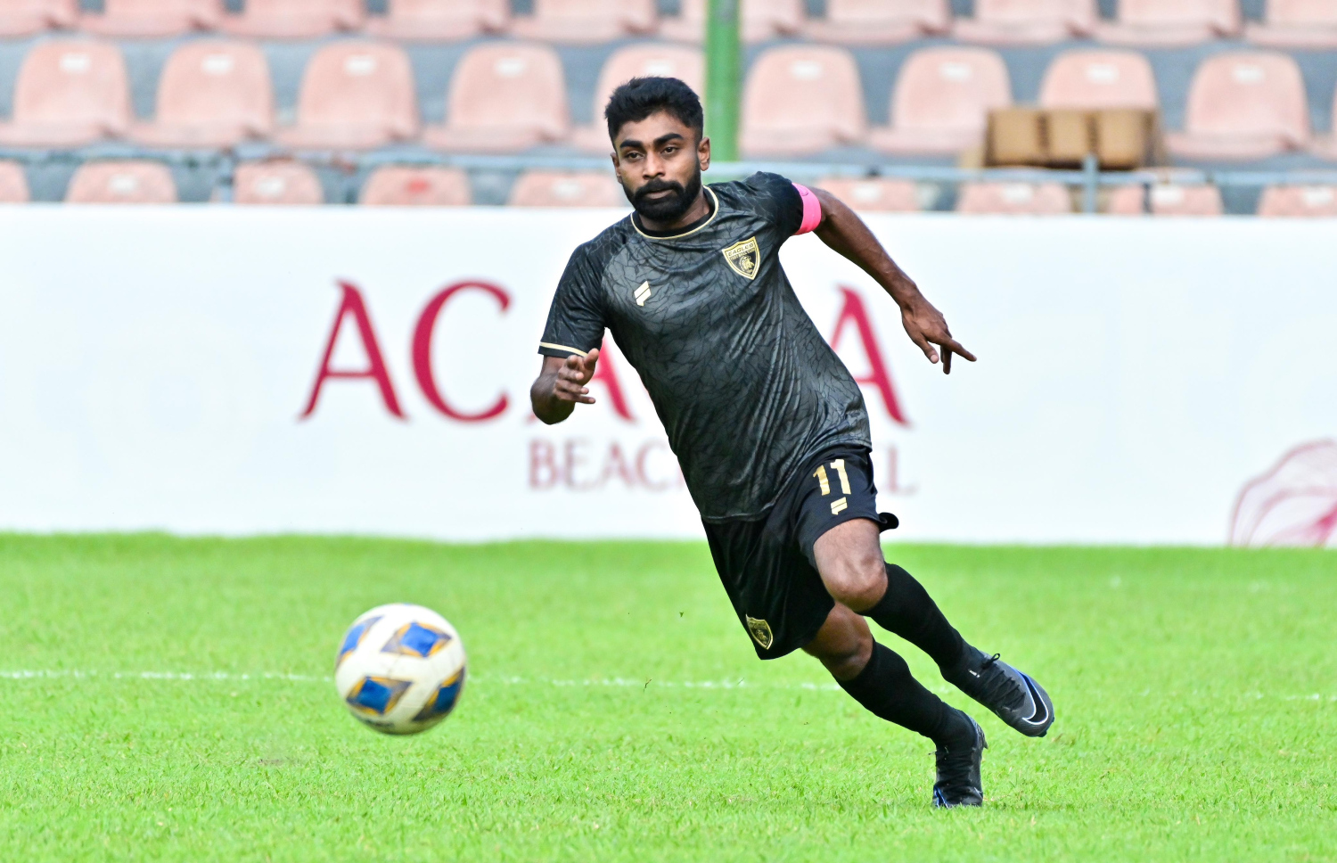 މިދިޔަ ސީޒަންގެ މެޗެއްގައި އީގަލްސްގެ ކެޕްޓަން ރިޒޭ --- ފައިލް ފޮޓޯ: ފަޔާޒު މޫސާ | މިހާރު