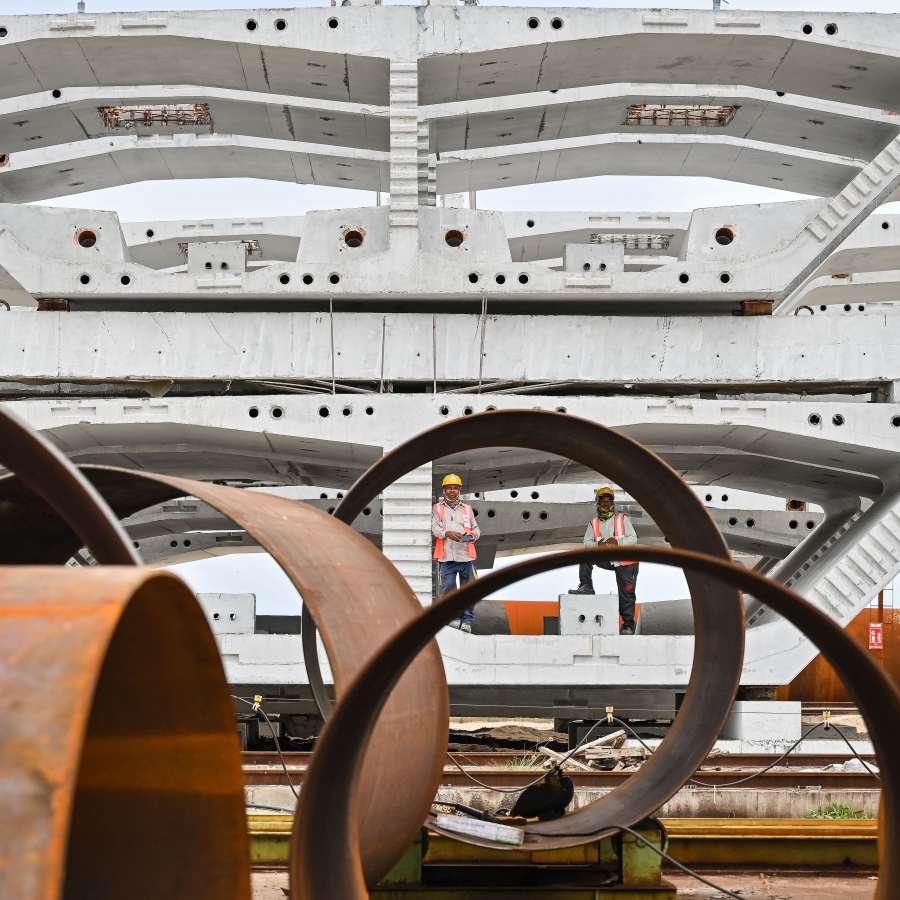 ގުޅިފަޅުގެ ތިލަމާލެ ބްރިޖު ސައިޓް.-- ފޮޓޯ: ނިޝާން އަލީ | މިހާރު