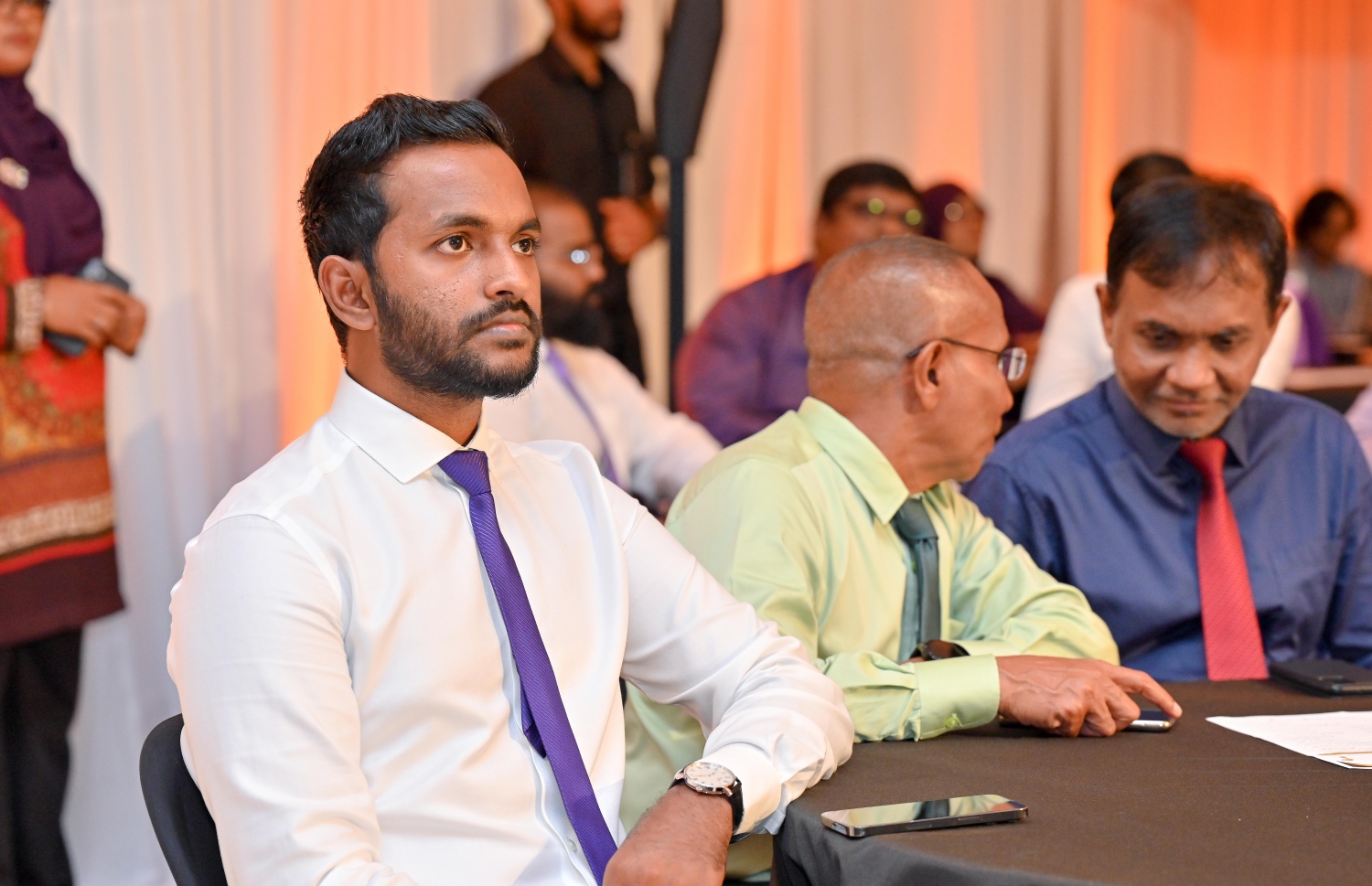 ނޫސްވެރިކަމުގެ އެވޯޑު ހަފުލާގައި "މިހާރު"ގެ ނޫސްވެރިޔާ މޫސާ ރަޝީދު ބައިވެރިވަނީ-- ފޮޓޯ: ނިޝާން އަލީ /މިިހާރު